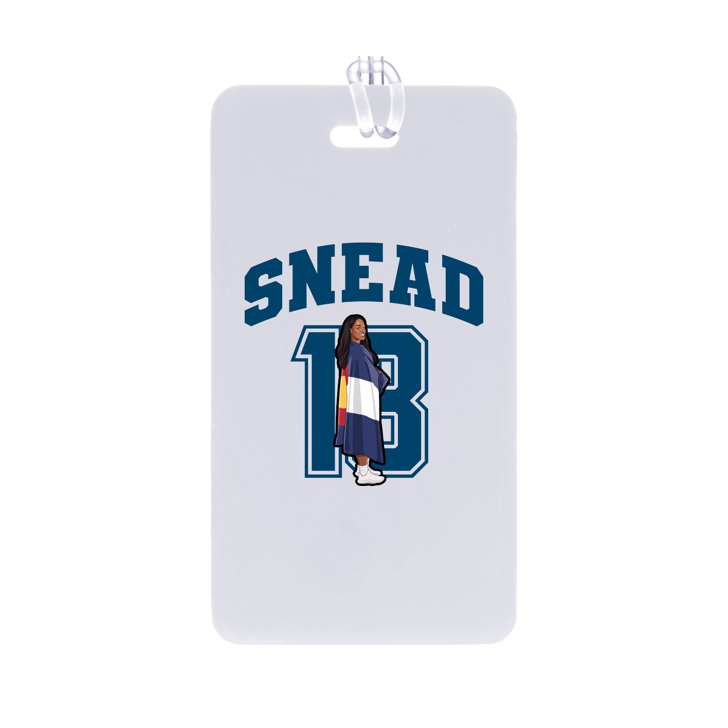 Bag Tag — Number in Classic