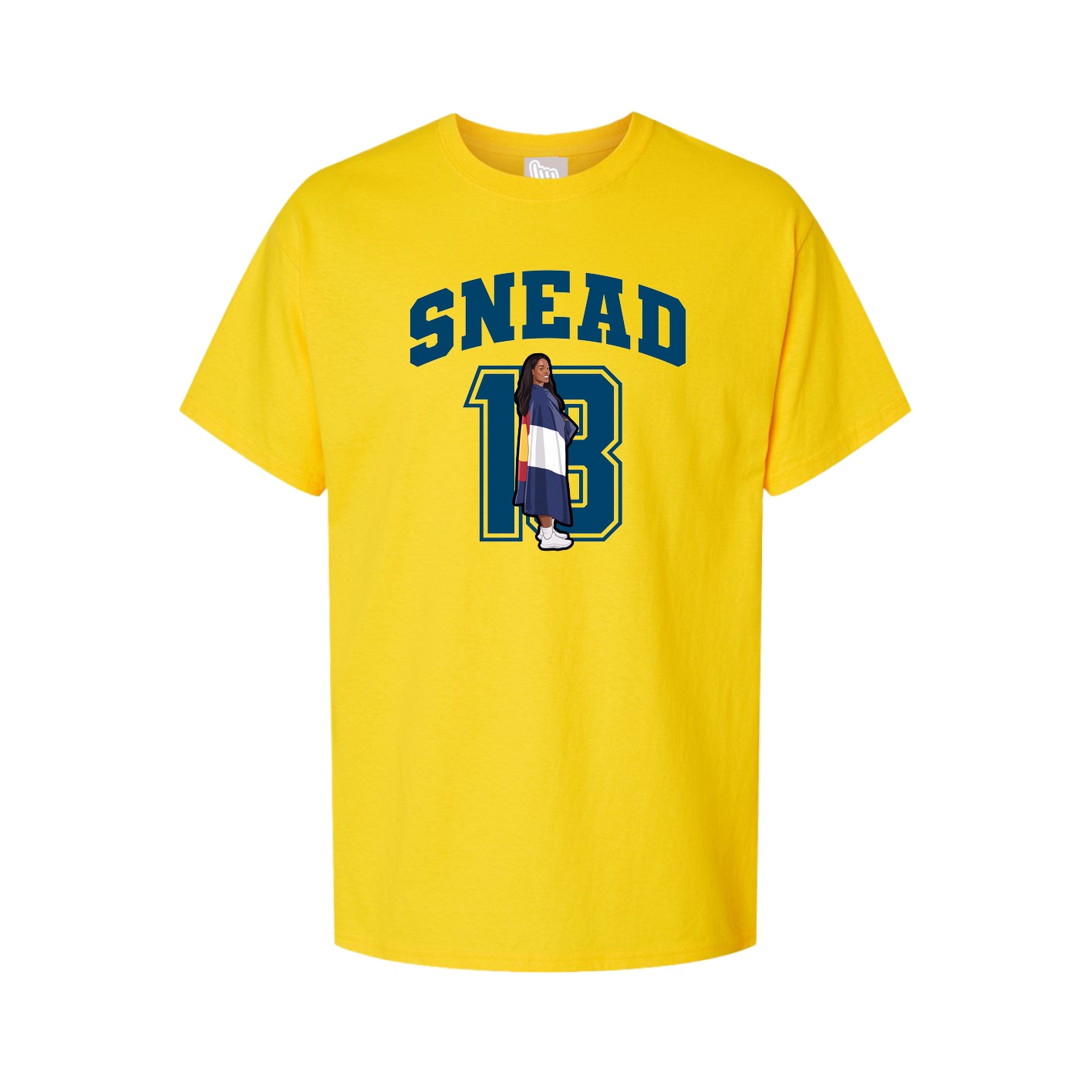 Tee — Number in Gold