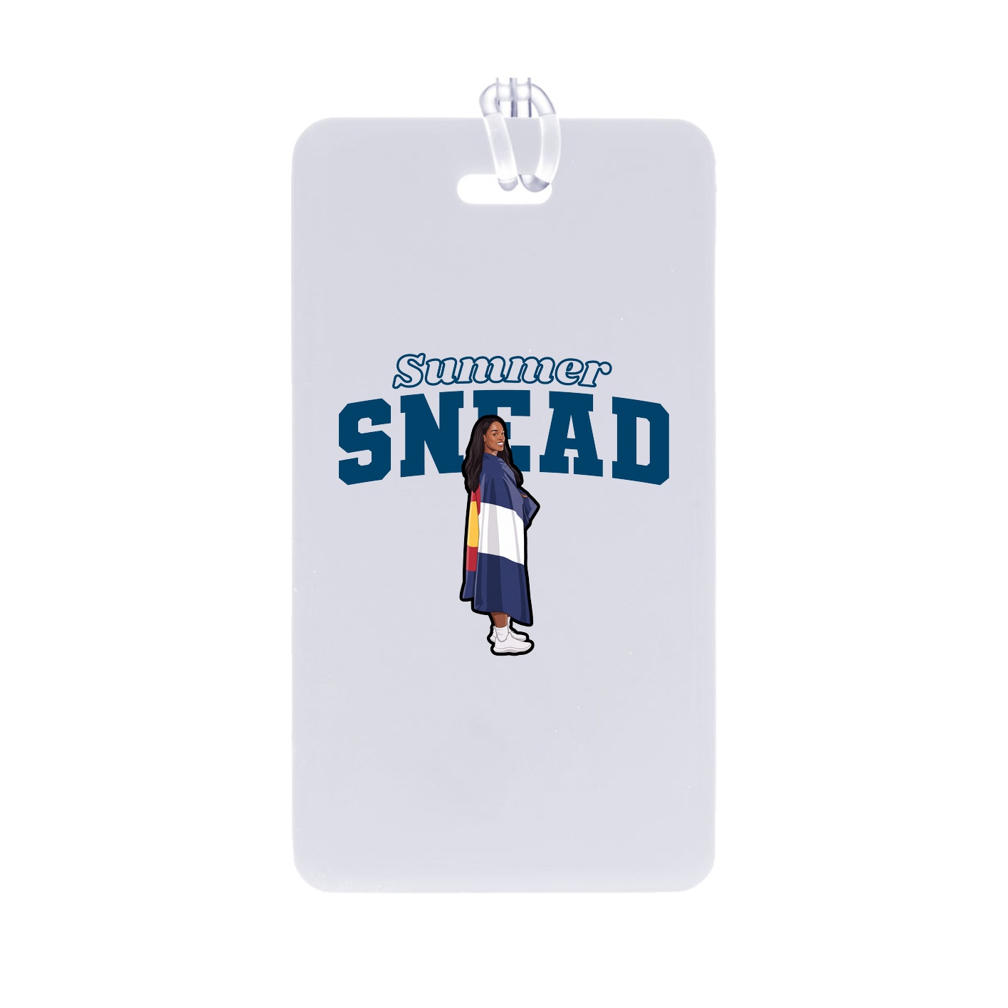 Bag Tag — Name Arch in Classic