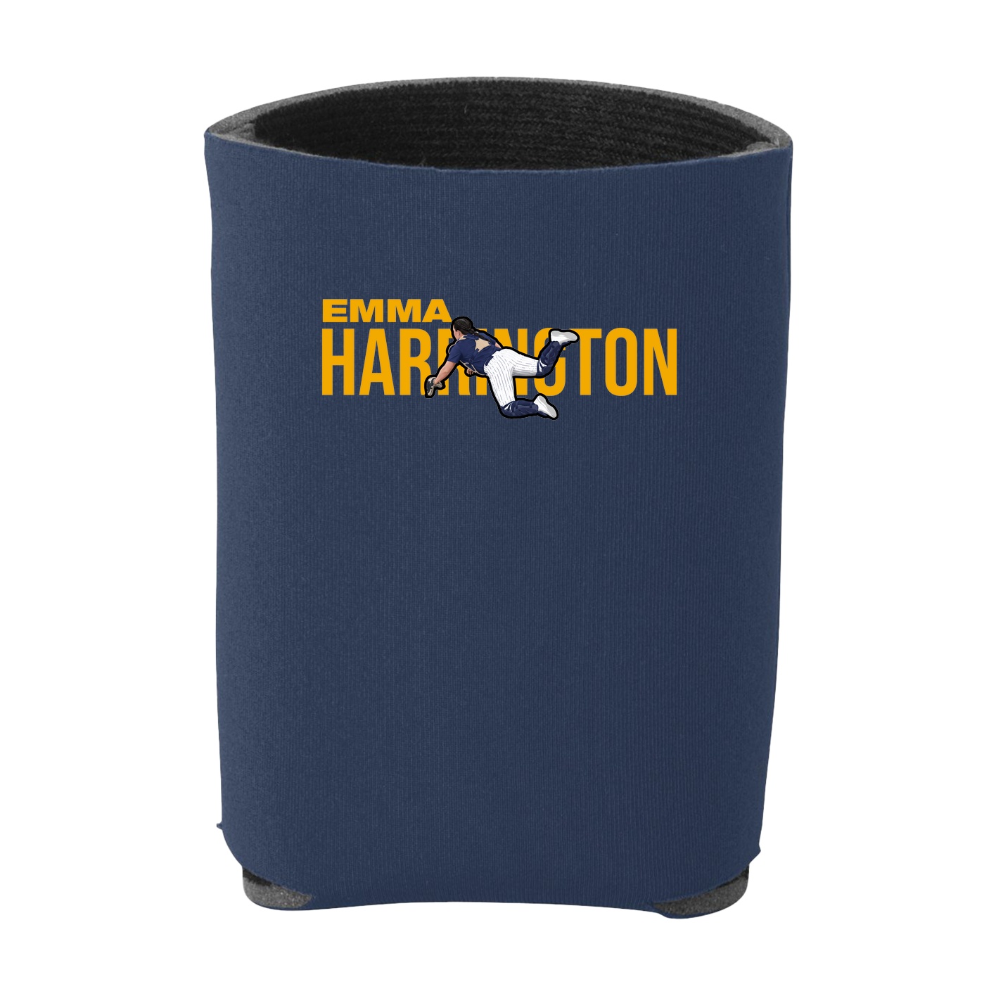 Can Holder — Player Name in Navy