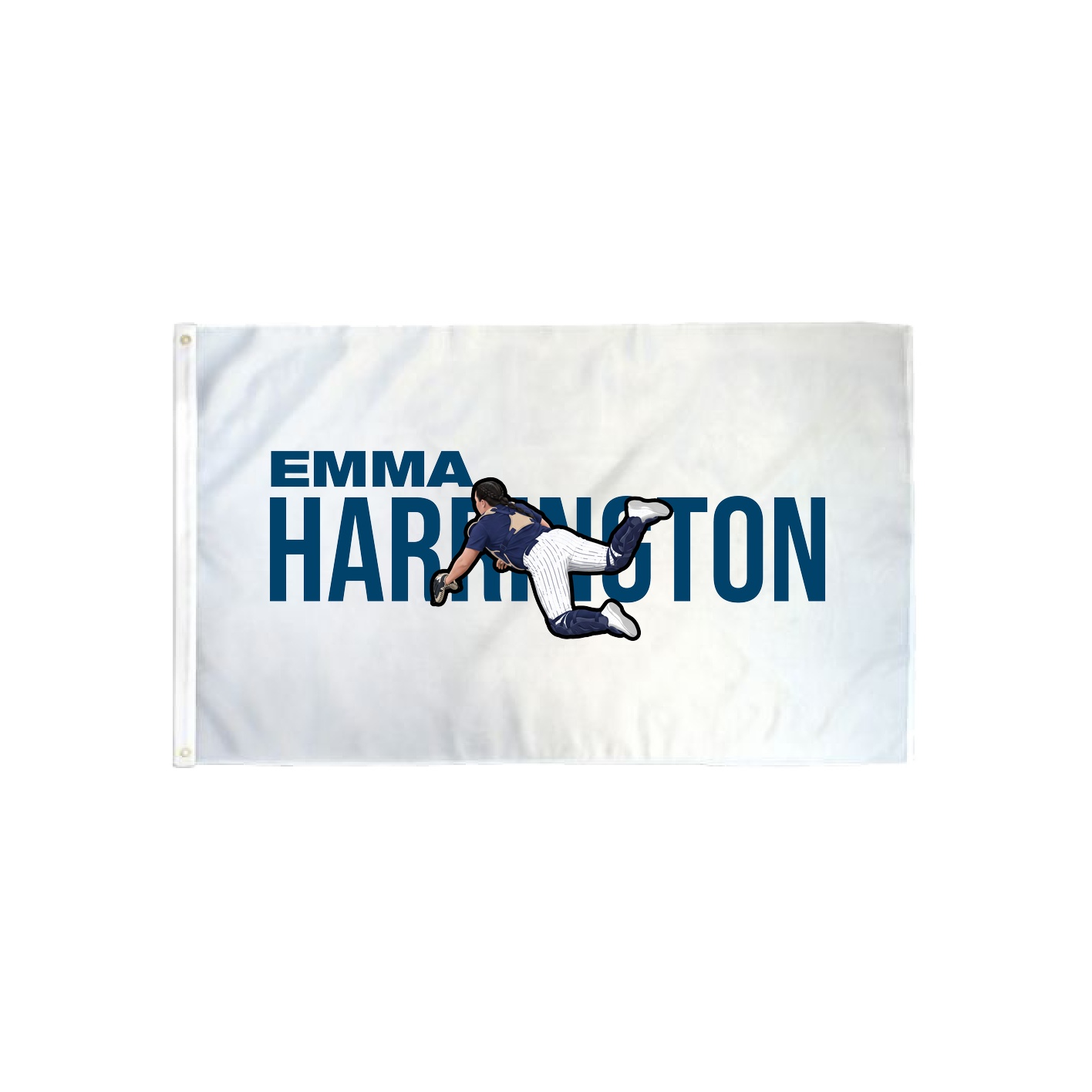 3x5 Flag — Player Name in Classic