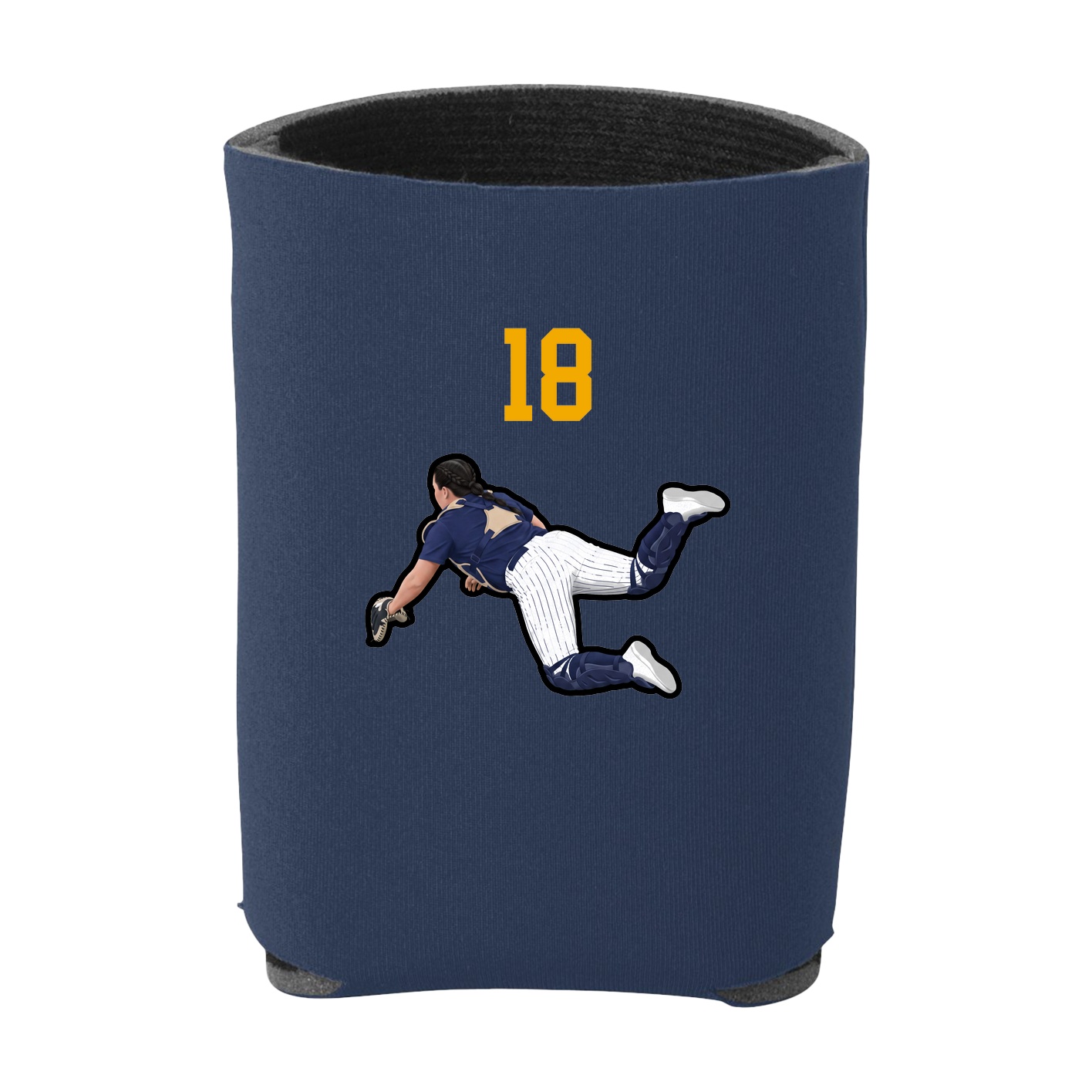 Can Holder — Number Top in Navy