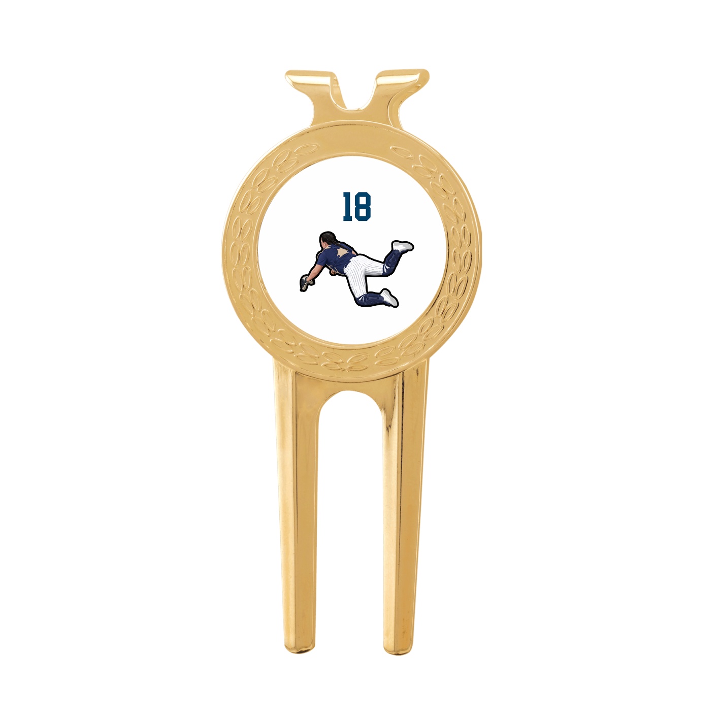 Divot Tool with Ball Marker — Number Top in Classic