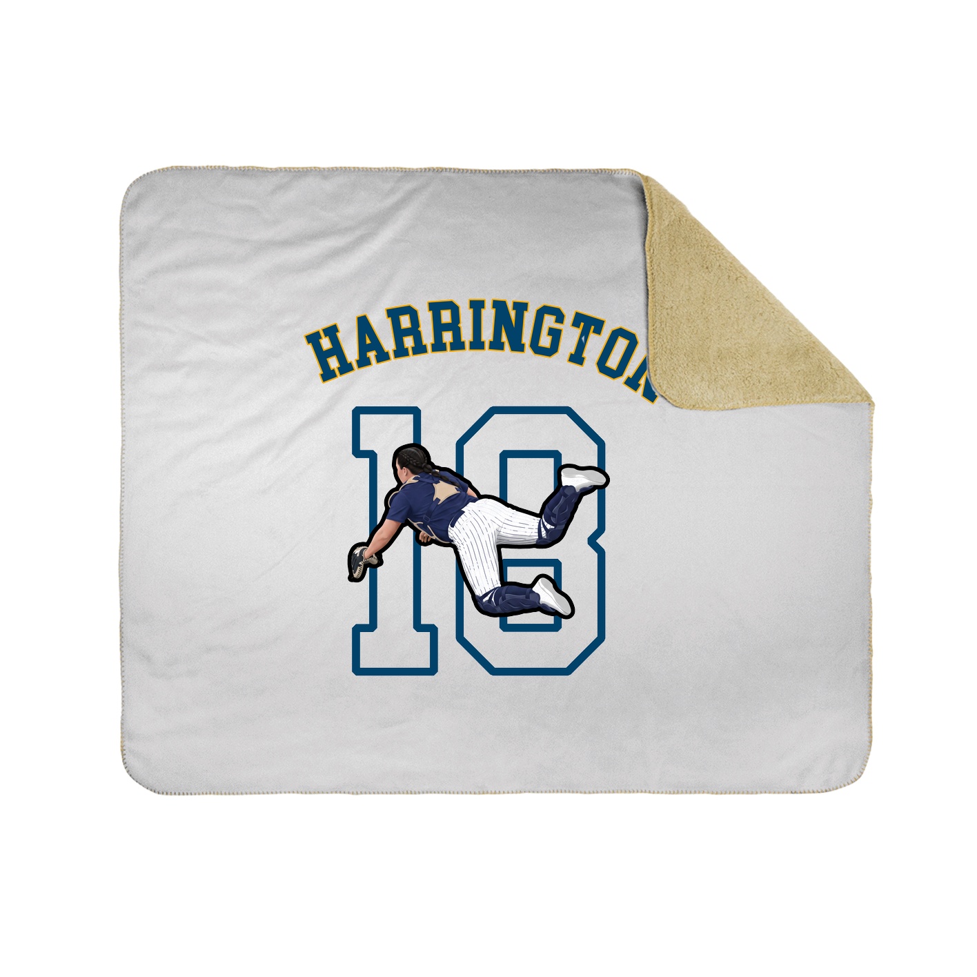 Throw Blanket — Shirsey Arch in White