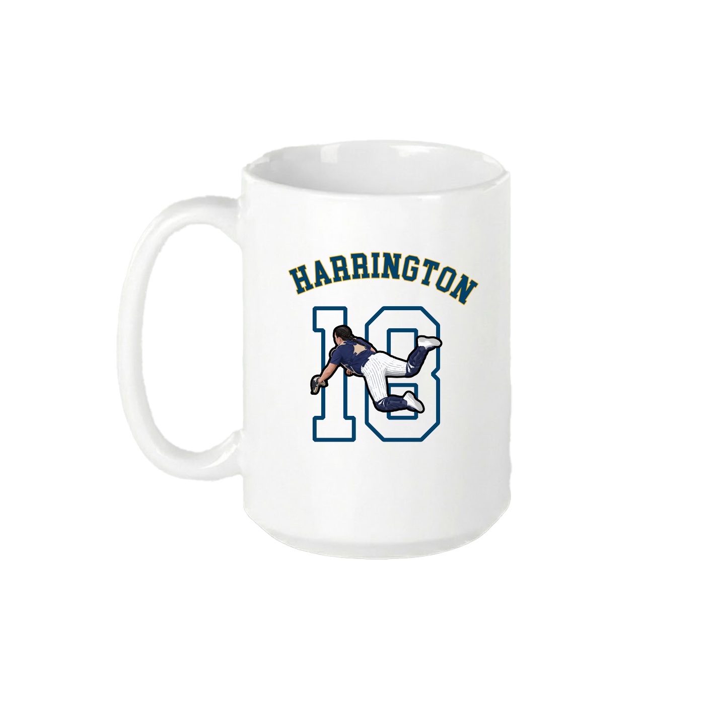 15oz Coffee Mug — Shirsey Arch in White