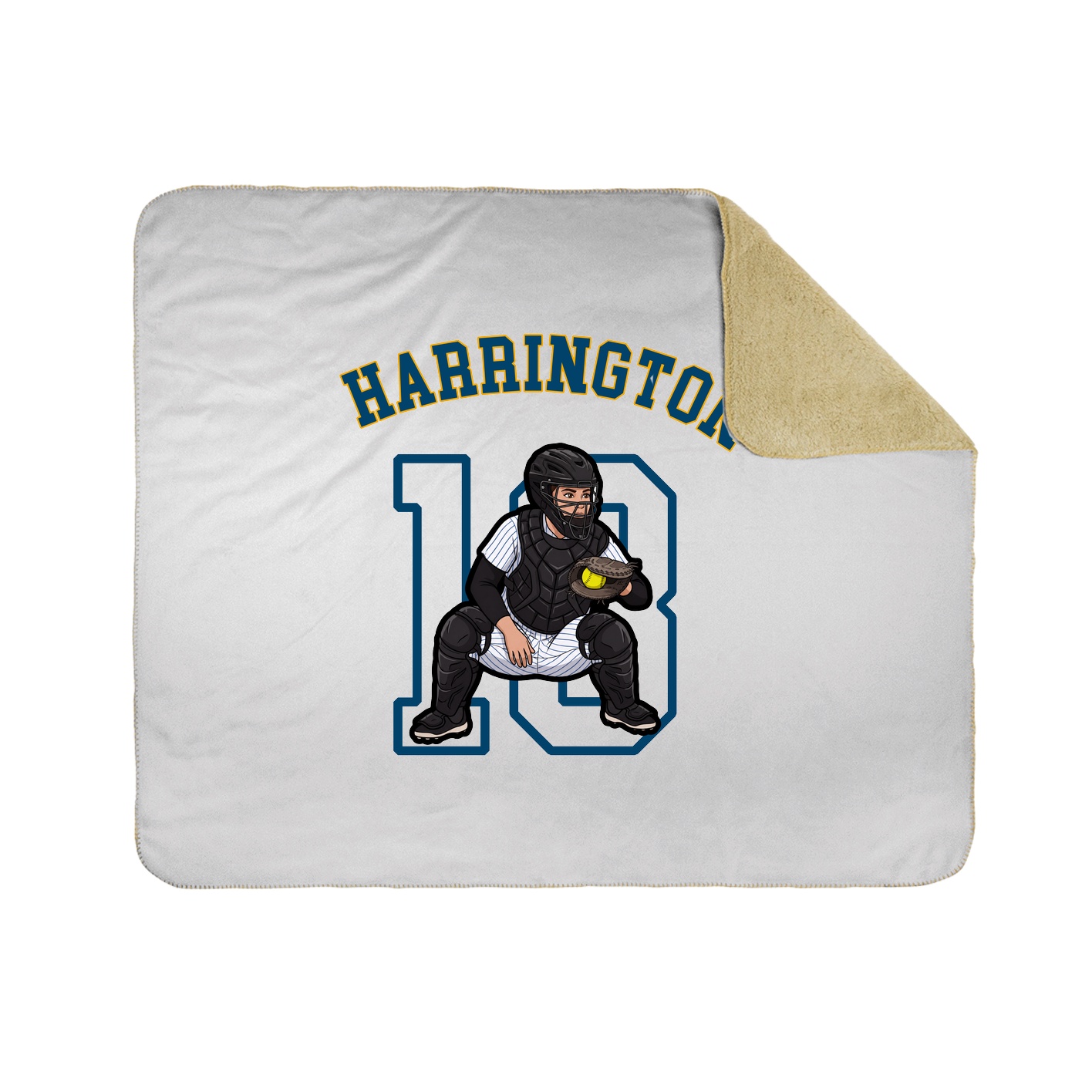 Throw Blanket — Shirsey Arch in White
