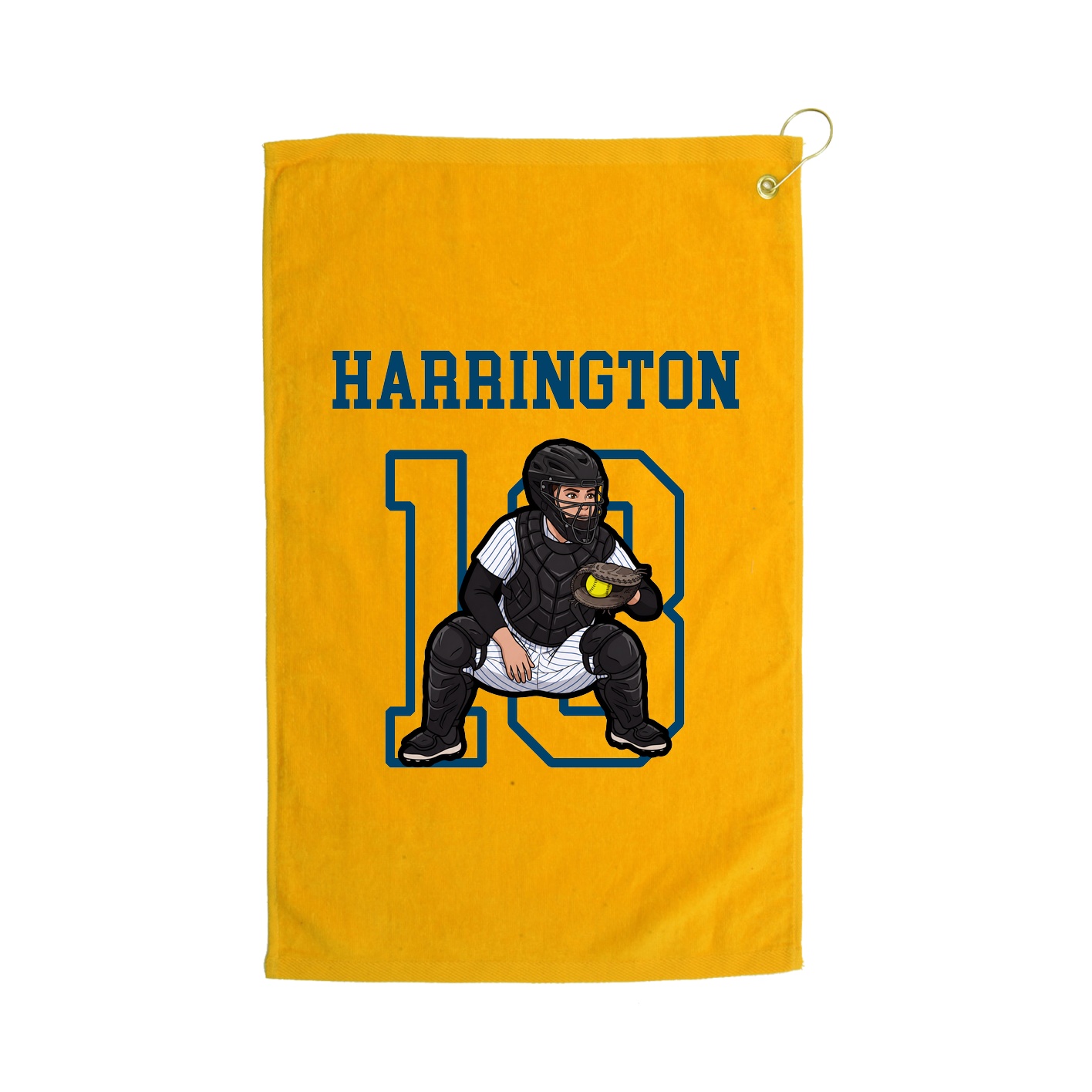 Golf Towel — Shirsey in Gold