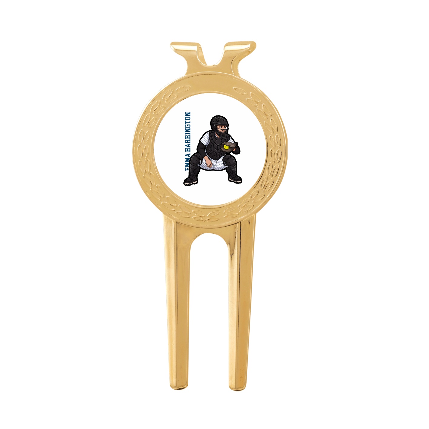 Divot Tool with Ball Marker — Name Vertical in Classic