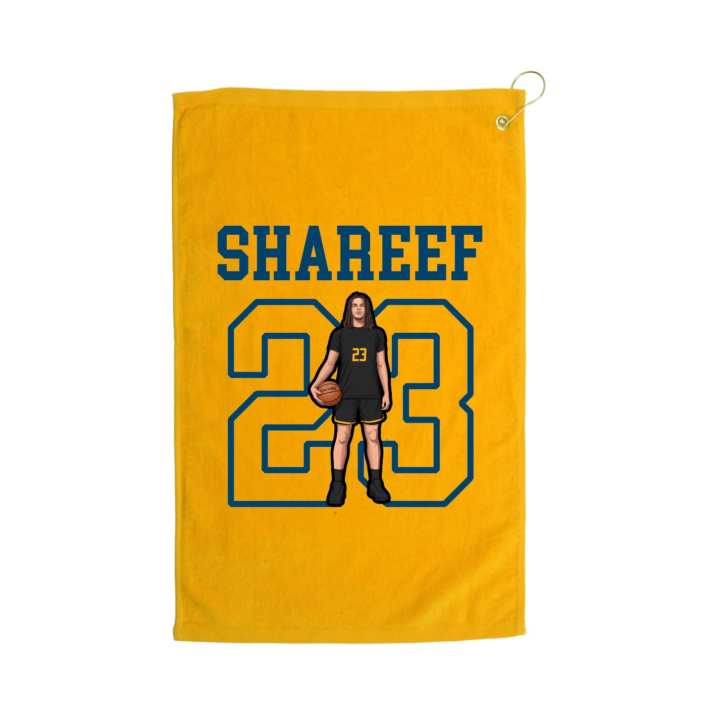 Golf Towel — Shirsey in Gold