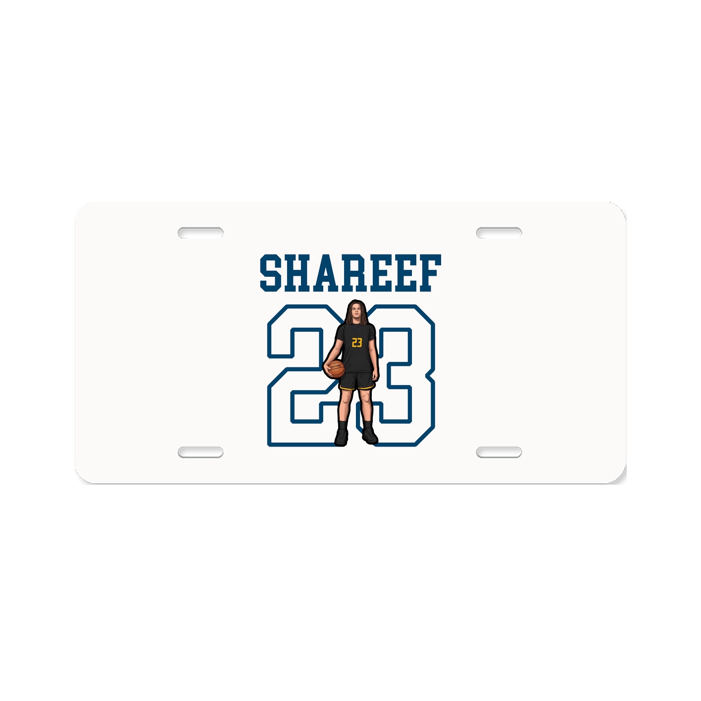 License Plate — Shirsey in Classic