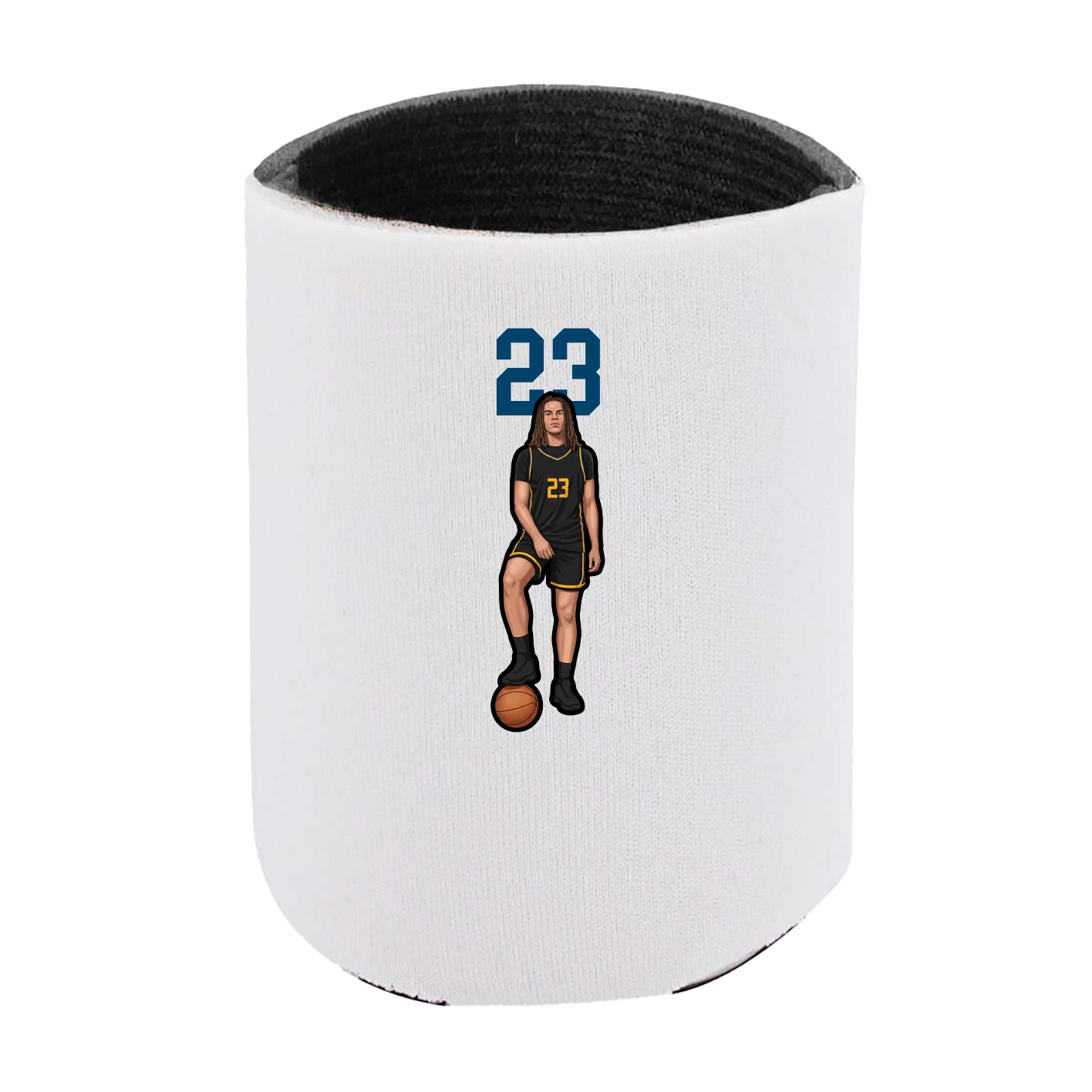 Can Holder — Number Top in White