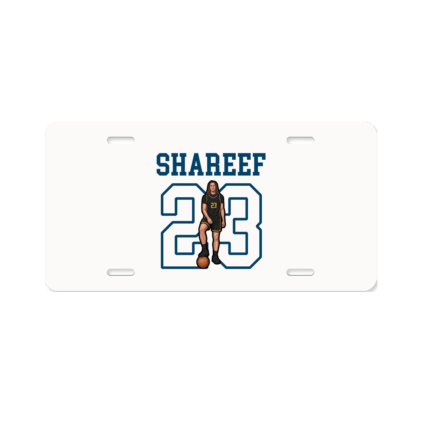 License Plate — Shirsey in Classic