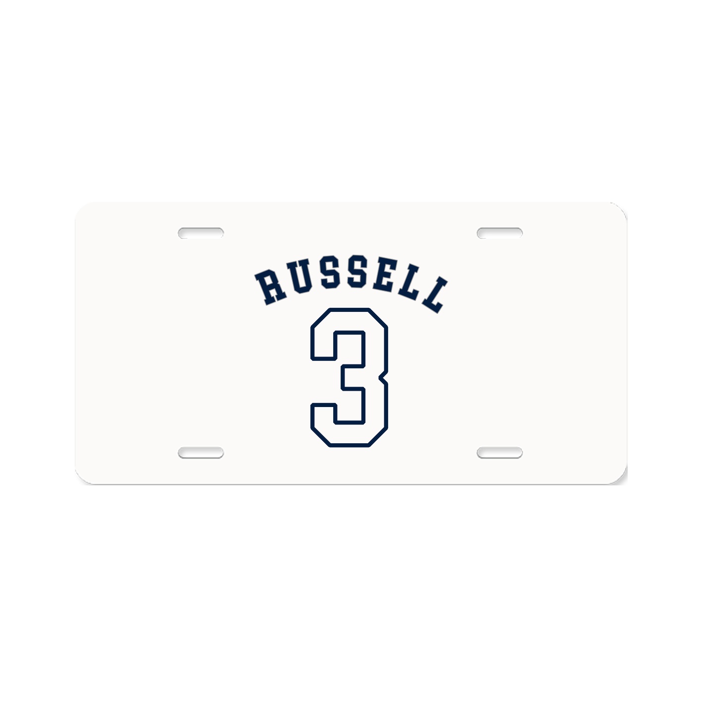 License Plate — Shirsey Arch in Classic