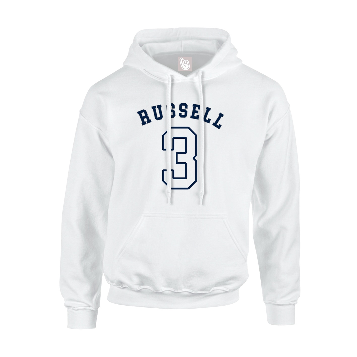 Hoodie — Shirsey Arch in White