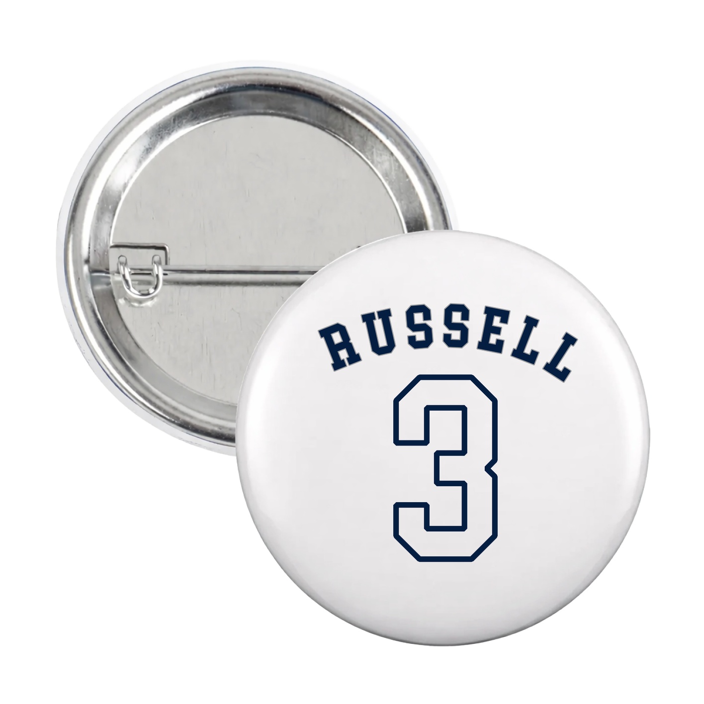 Game Day Button — Shirsey Arch in White