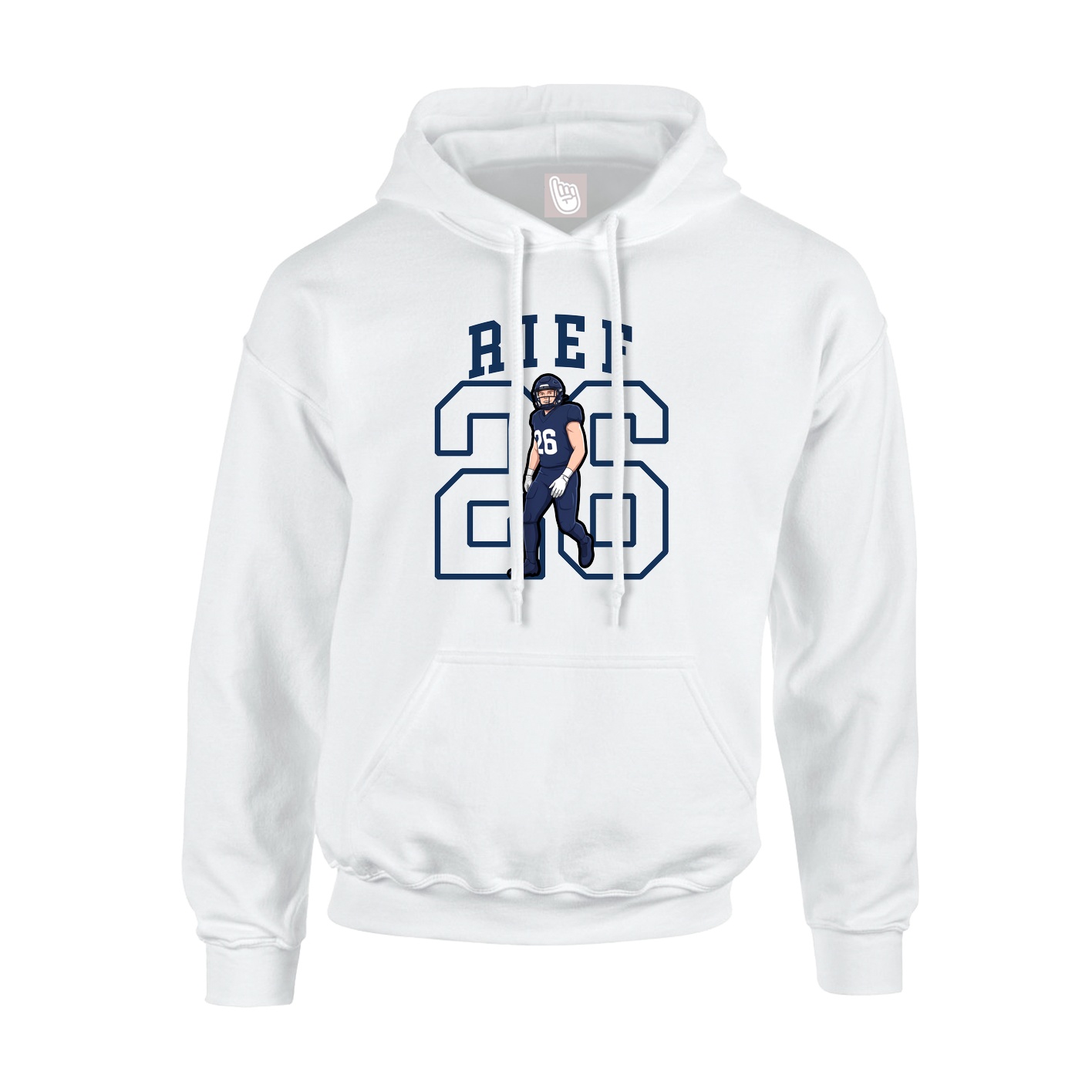 Youth Hoodie — Shirsey in White