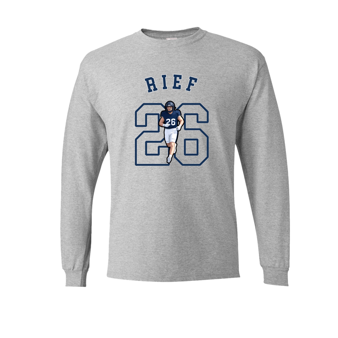 Long Sleeve Tee — Shirsey Arch in Grey