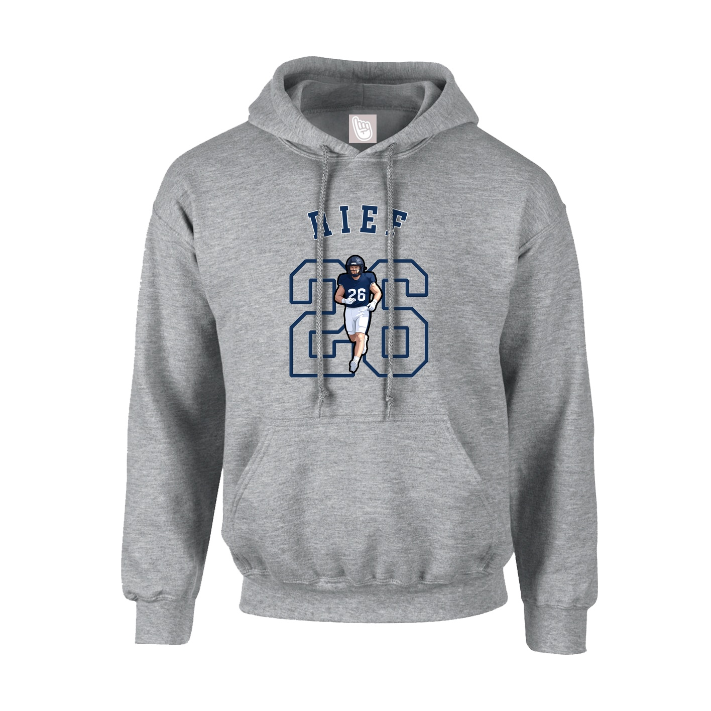 Hoodie — Shirsey Arch in Grey