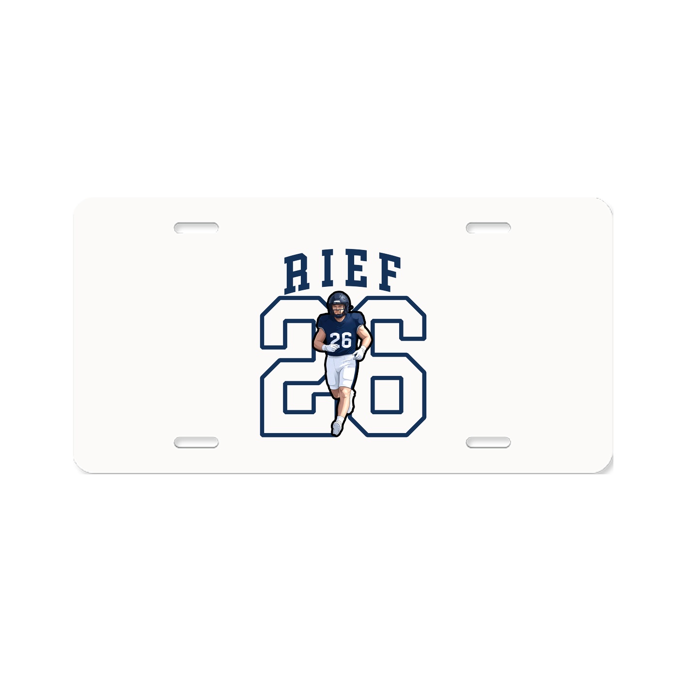 Aluminum License Plate