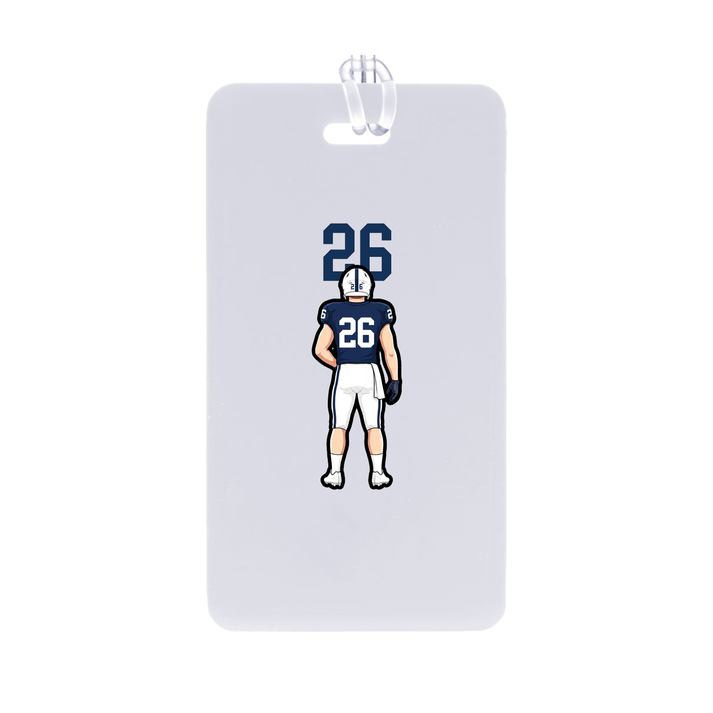 Bag Tag — Number Top in Classic