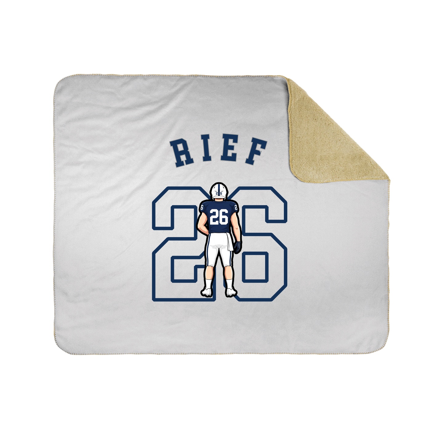 Throw Blanket — Shirsey Arch in White