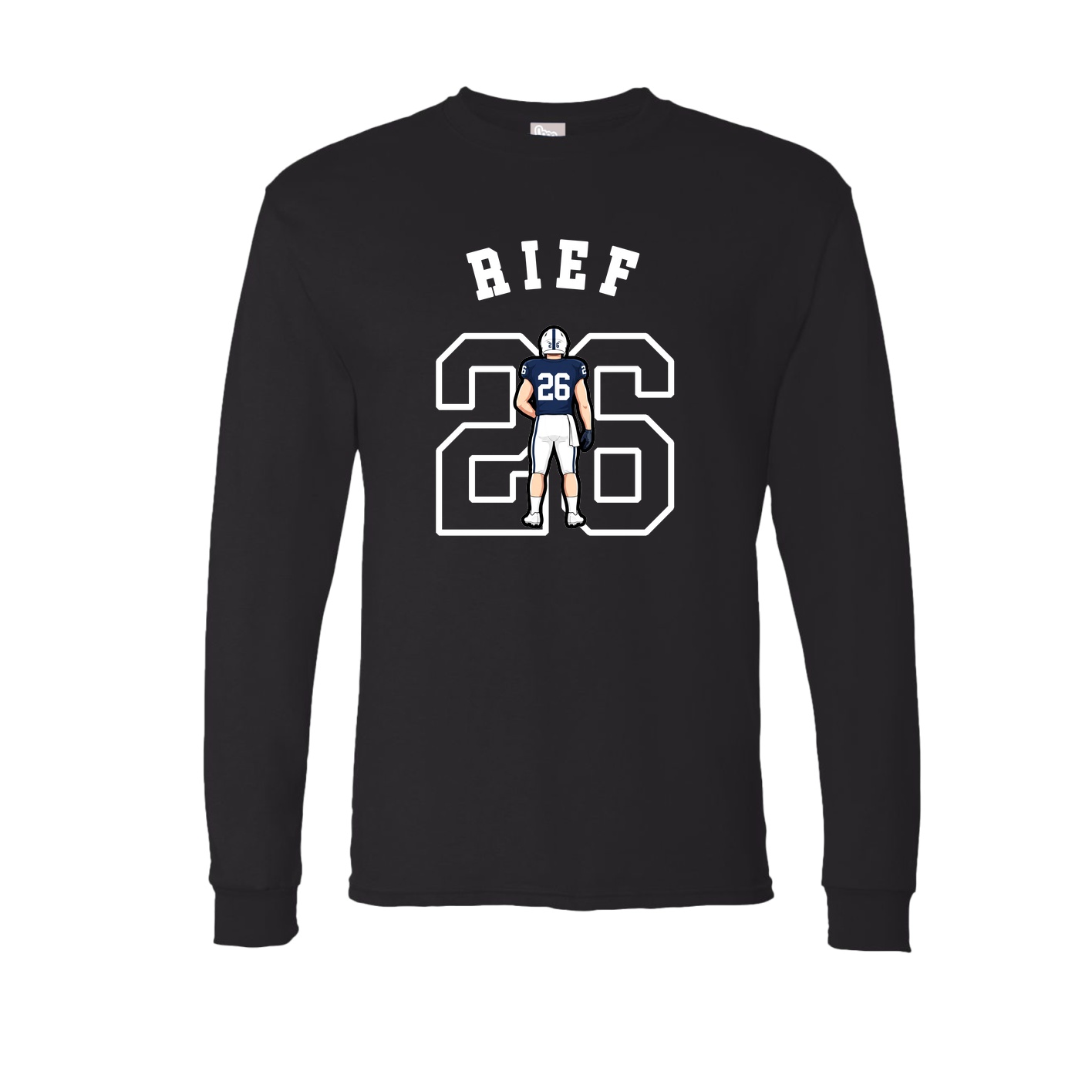 Long Sleeve Tee — Shirsey Arch in Black