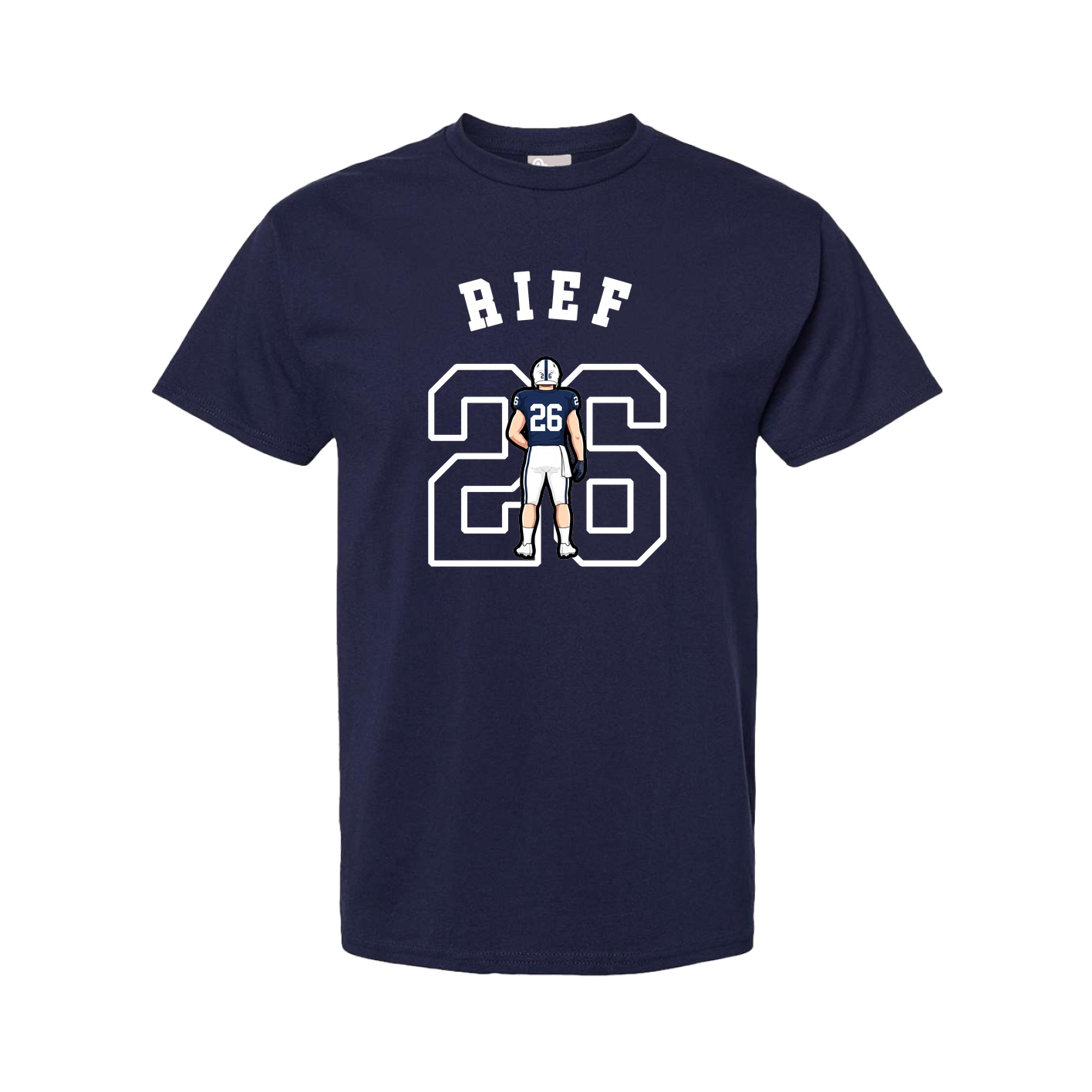 Youth Tee — Shirsey Arch in Navy
