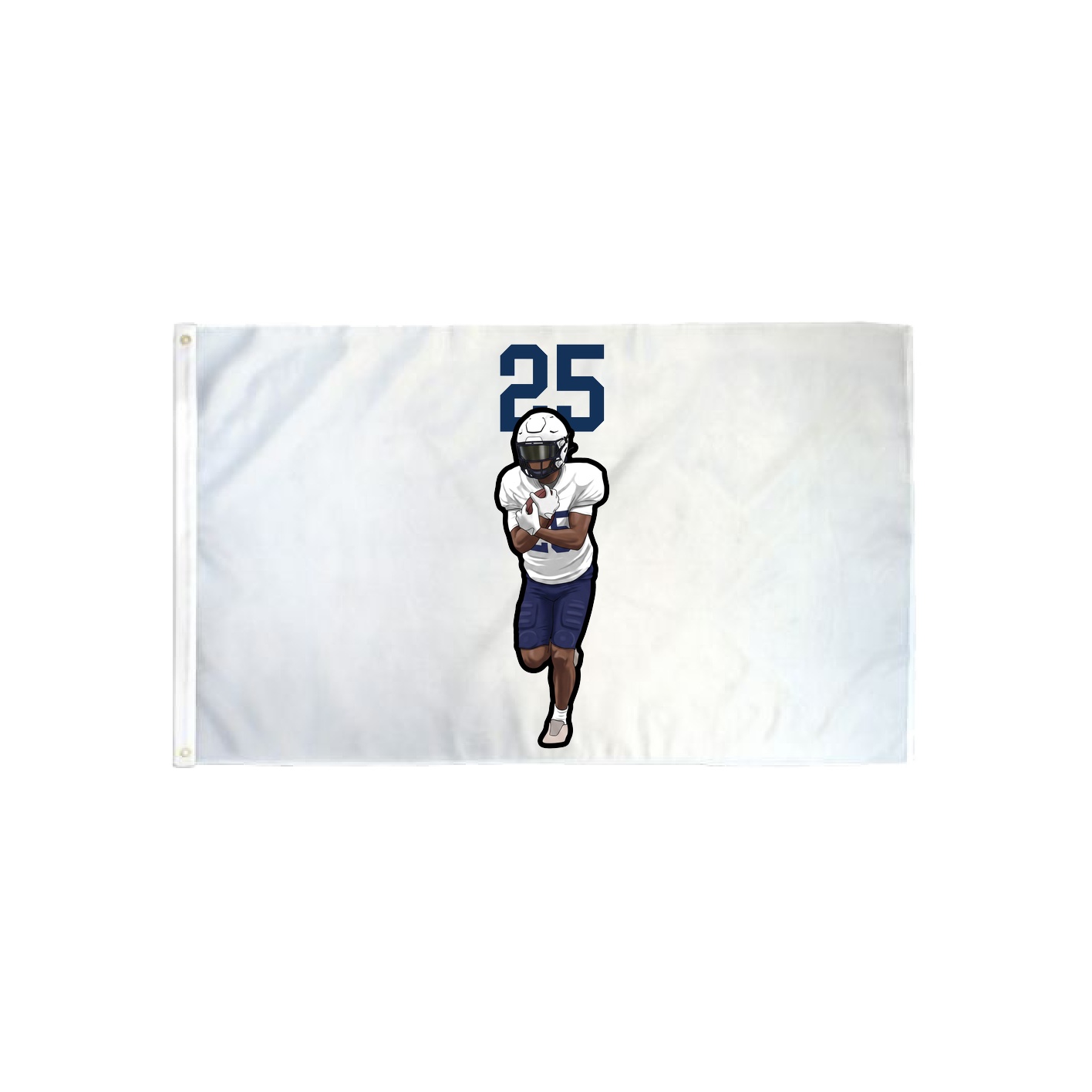 3x5 Flag — Number Top in Classic