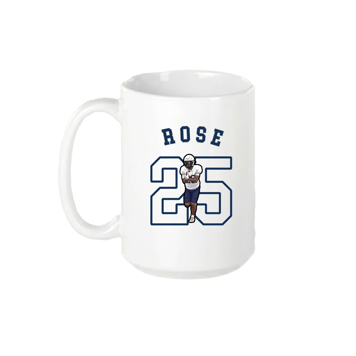 15oz Coffee Mug — Shirsey Arch in White
