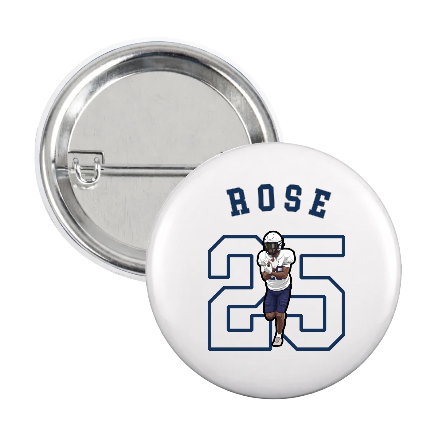 Game Day Button — Shirsey Arch in White