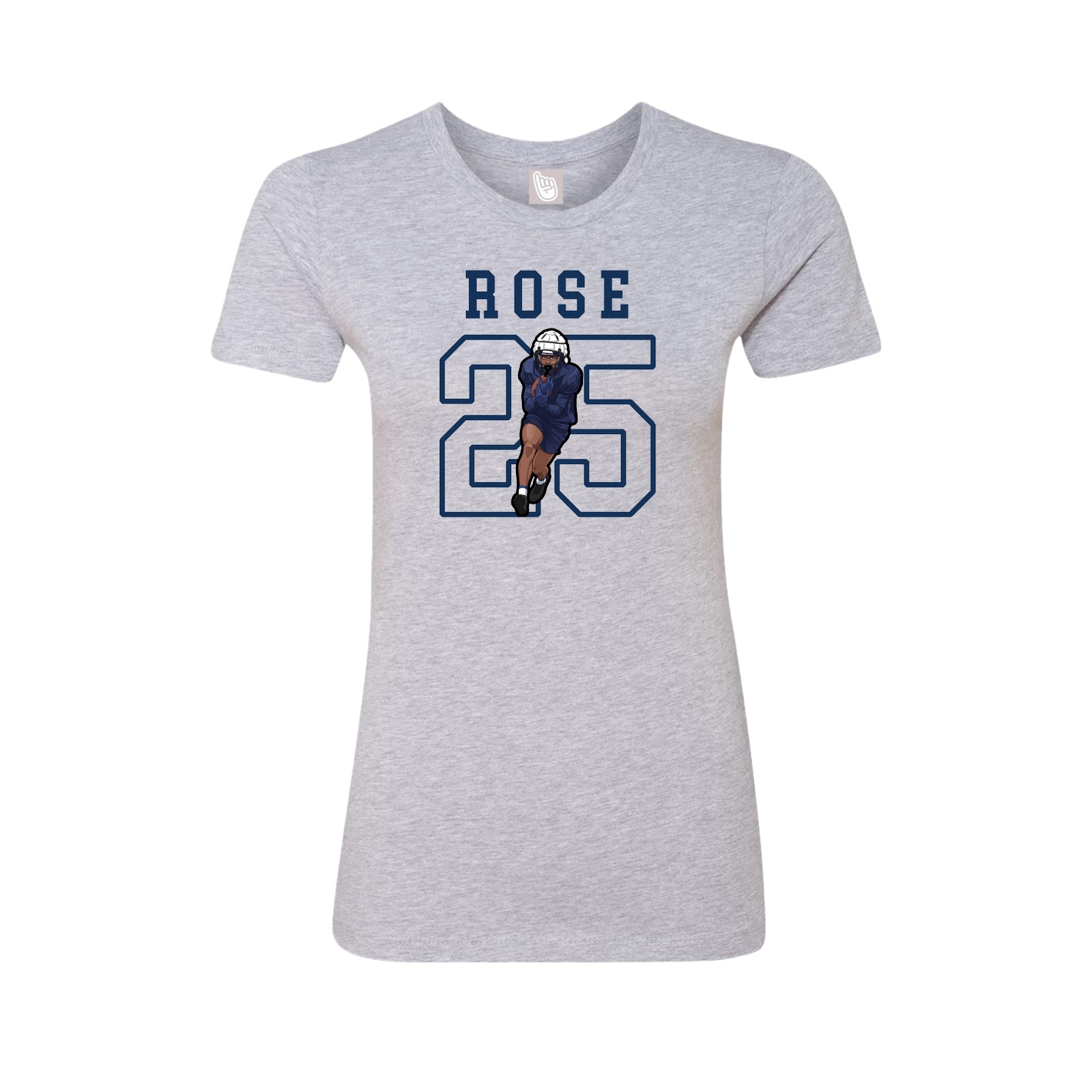 Fitted Women's Tee — Shirsey in Grey