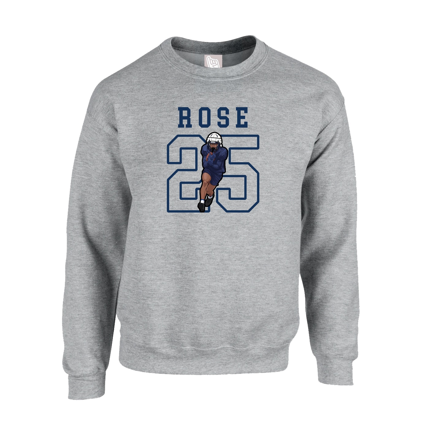 Fleece Crew — Shirsey in Grey
