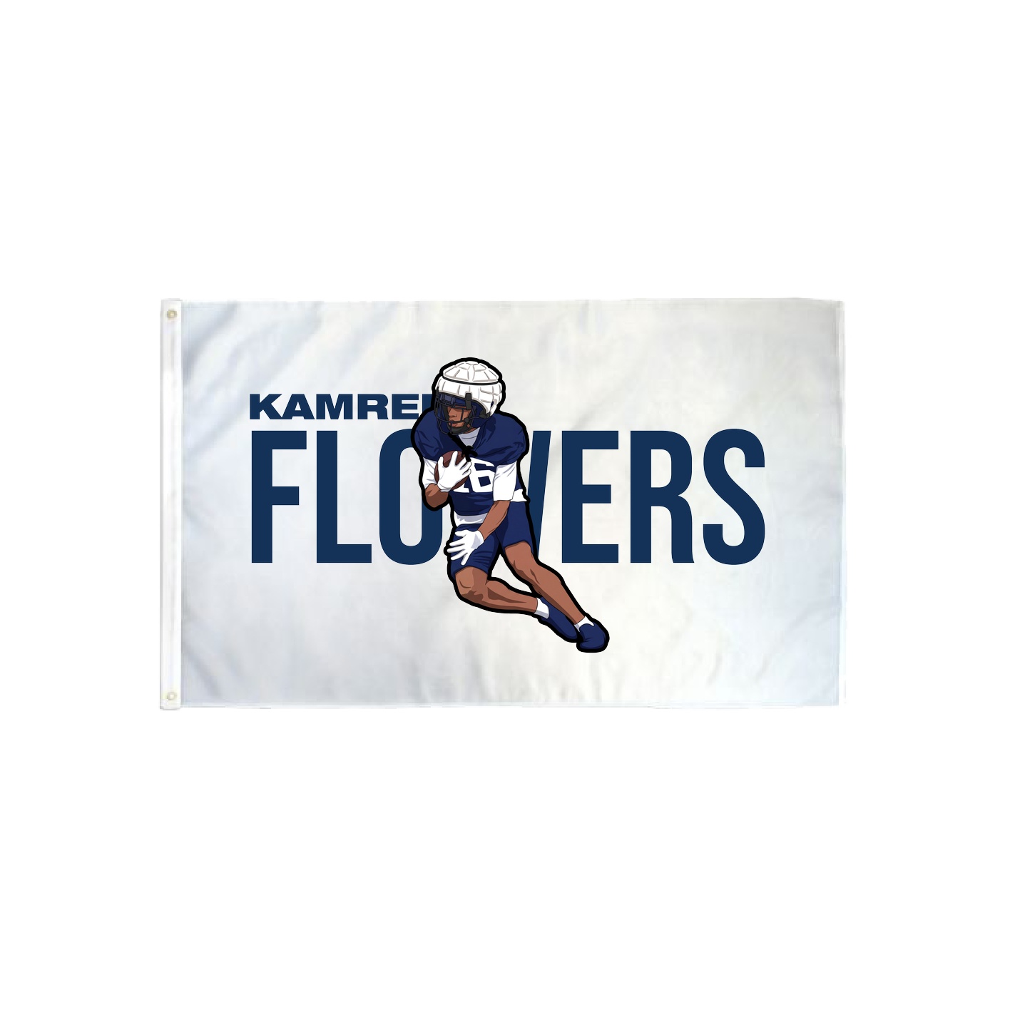 3x5 Flag — Player Name in Classic