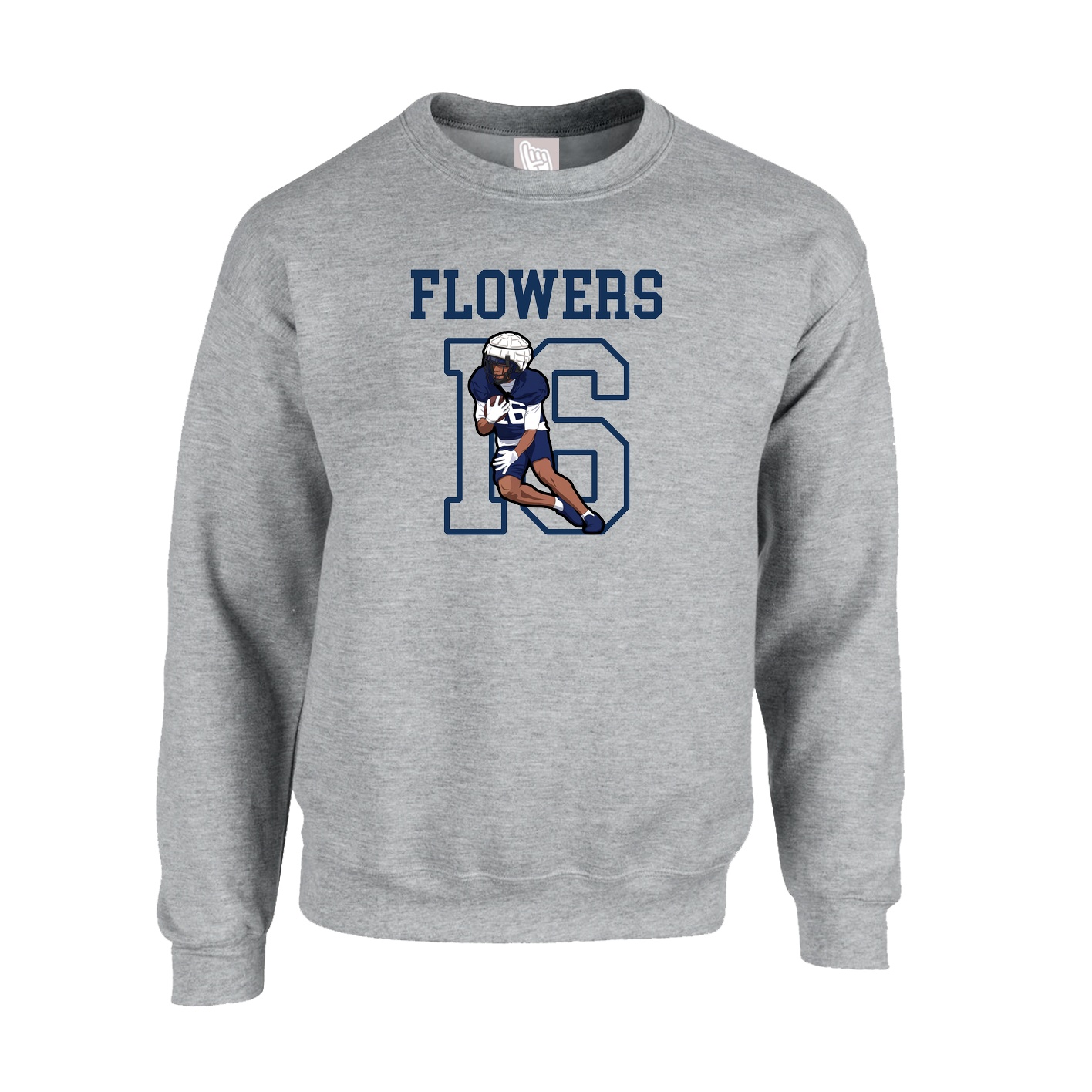 Fleece Crew — Shirsey in Grey