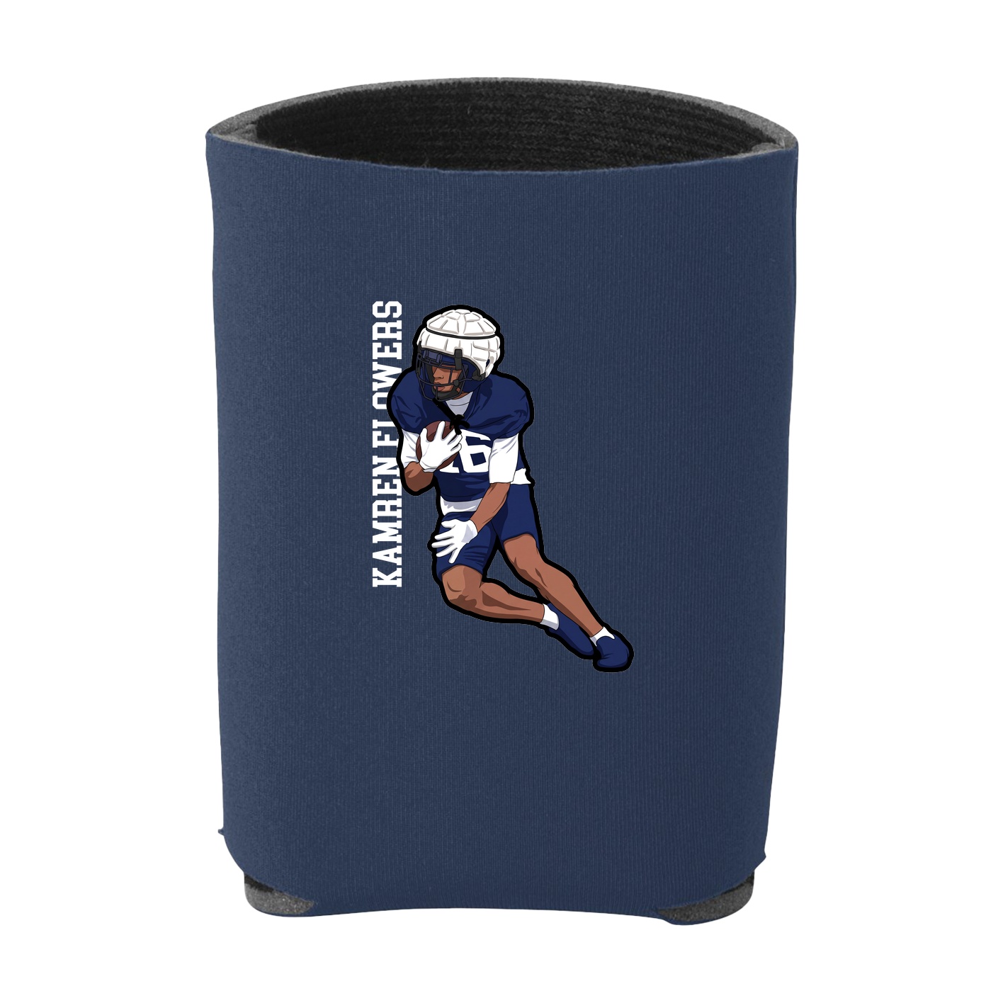 Can Holder — Name Vertical in Navy