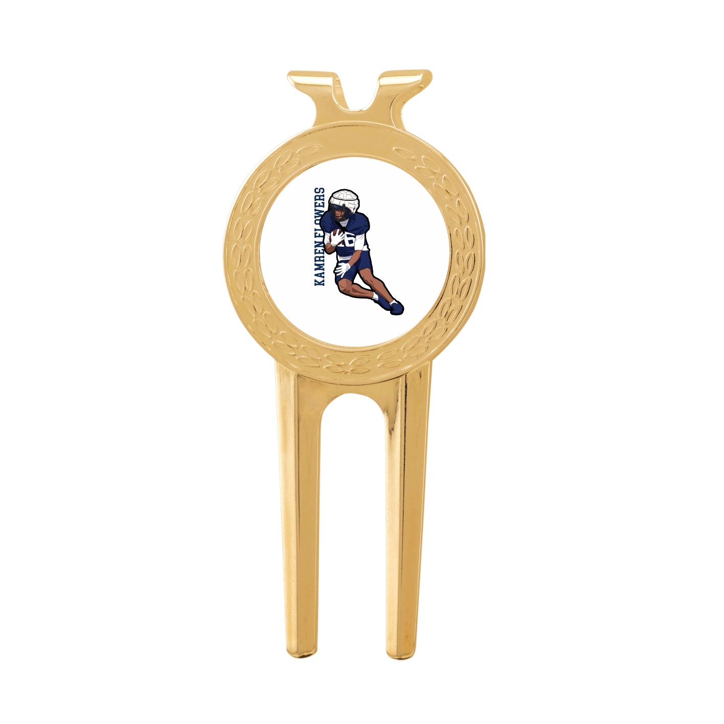Divot Tool with Ball Marker — Name Vertical in Classic
