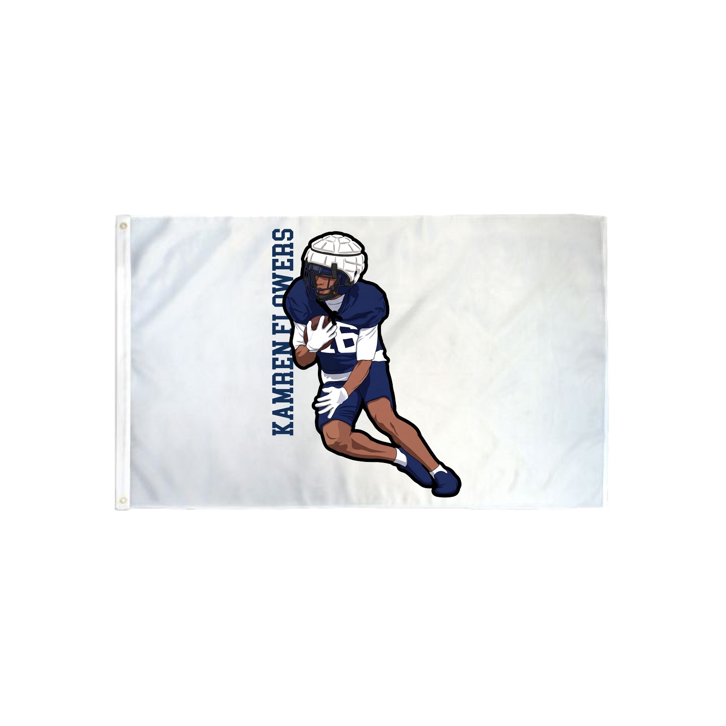 3x5 Flag — Name Vertical in Classic
