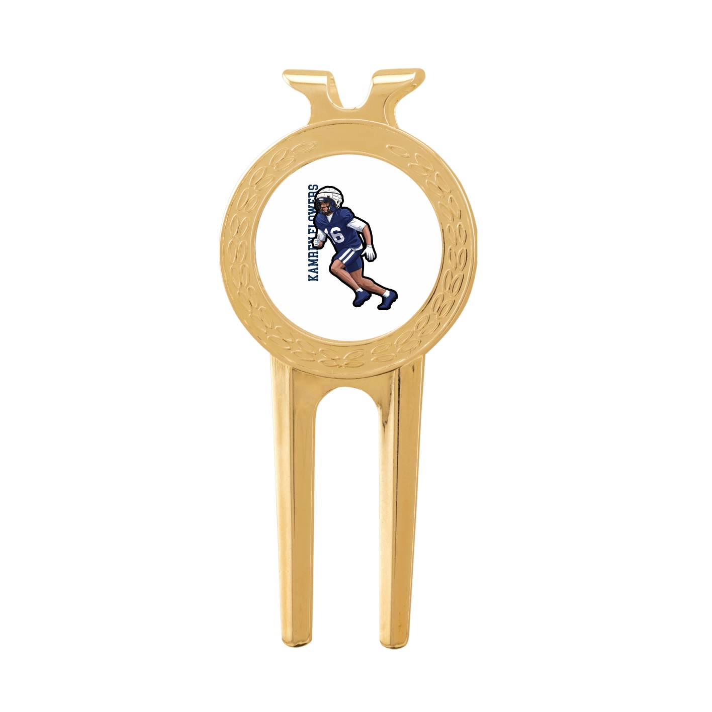 Divot Tool with Ball Marker — Name Vertical in Classic
