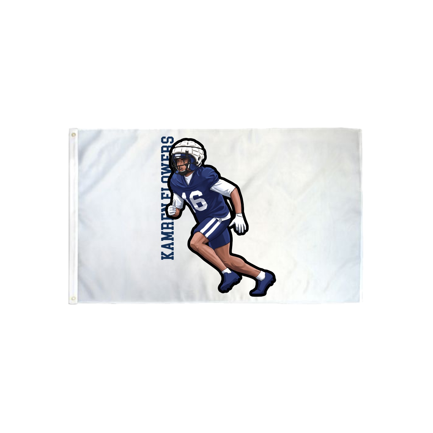 3x5 Flag — Name Vertical in Classic