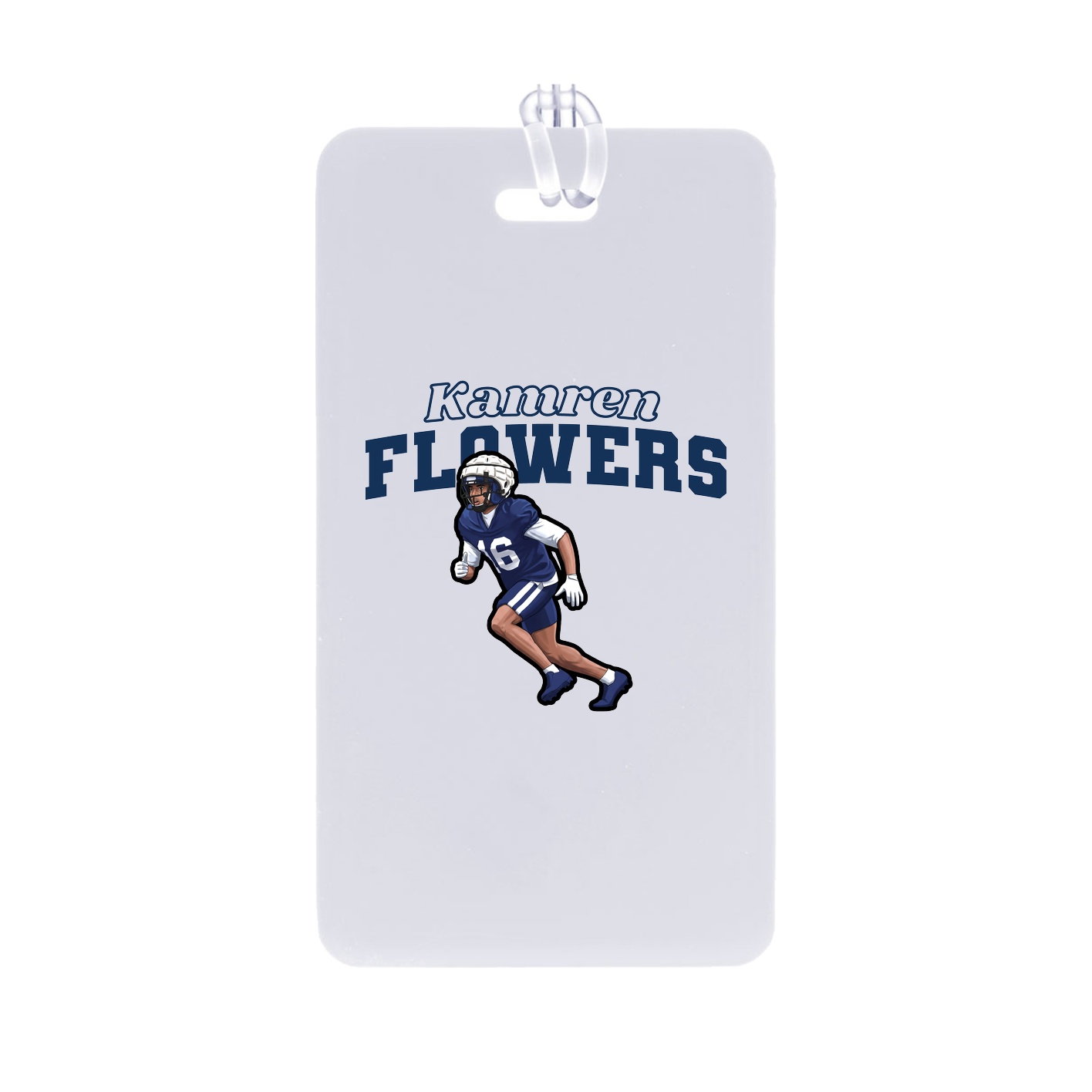 Bag Tag — Name Arch in Classic