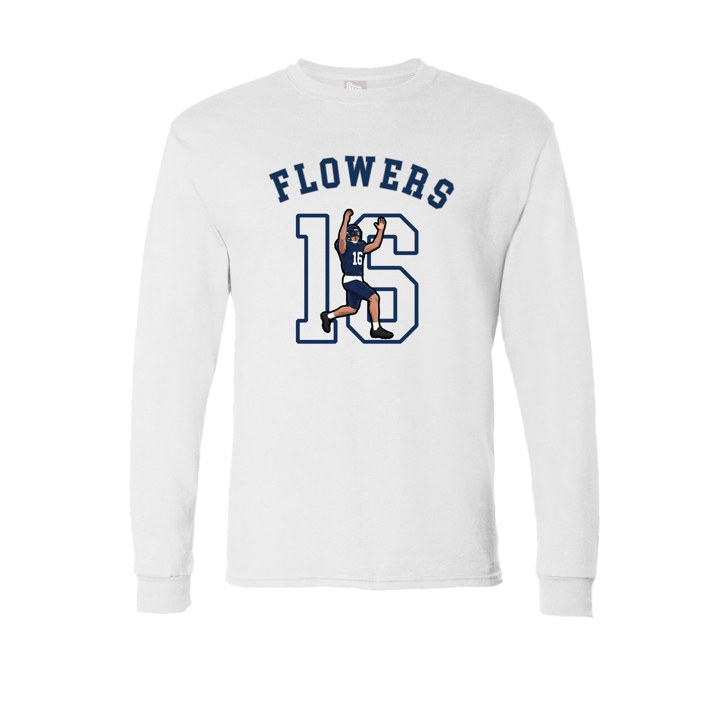 Long Sleeve Tee — Shirsey Arch in White