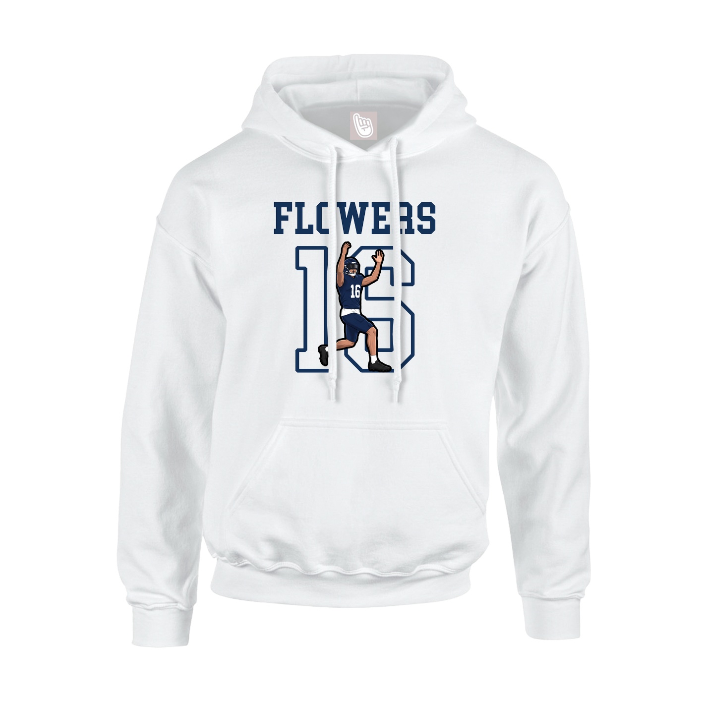 Youth Hoodie — Shirsey in White