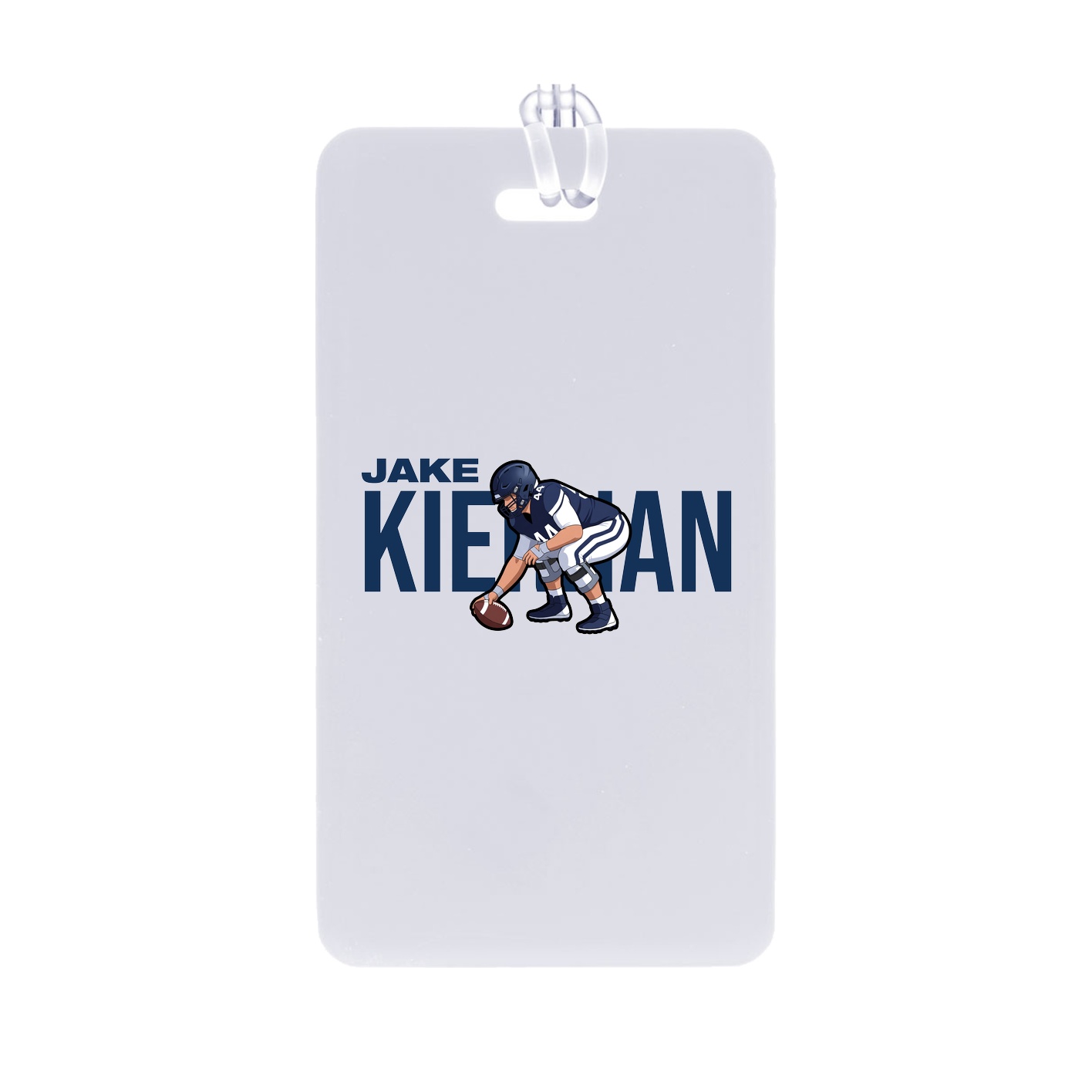 Bag Tag — Player Name in Classic