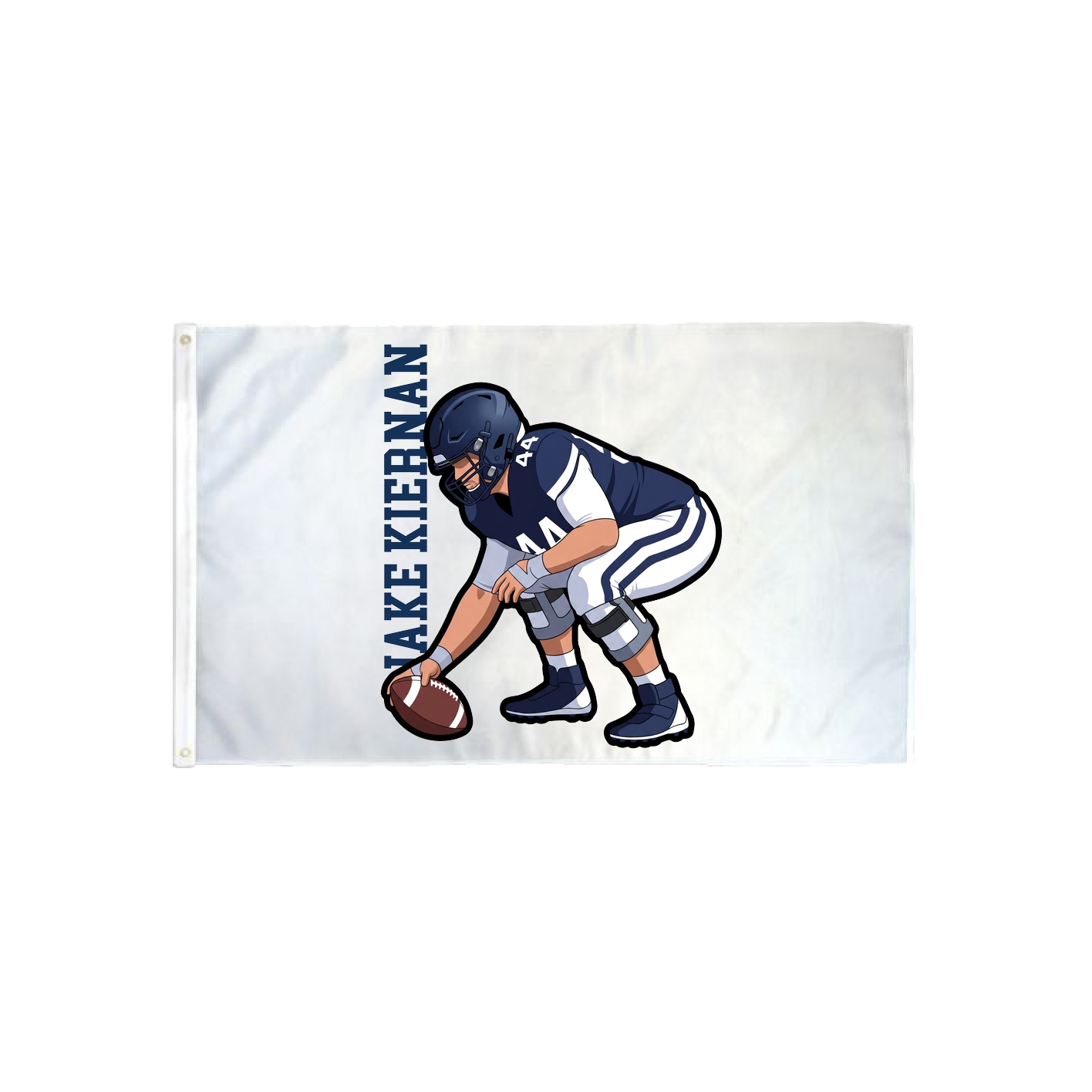 3x5 Flag — Name Vertical in Classic