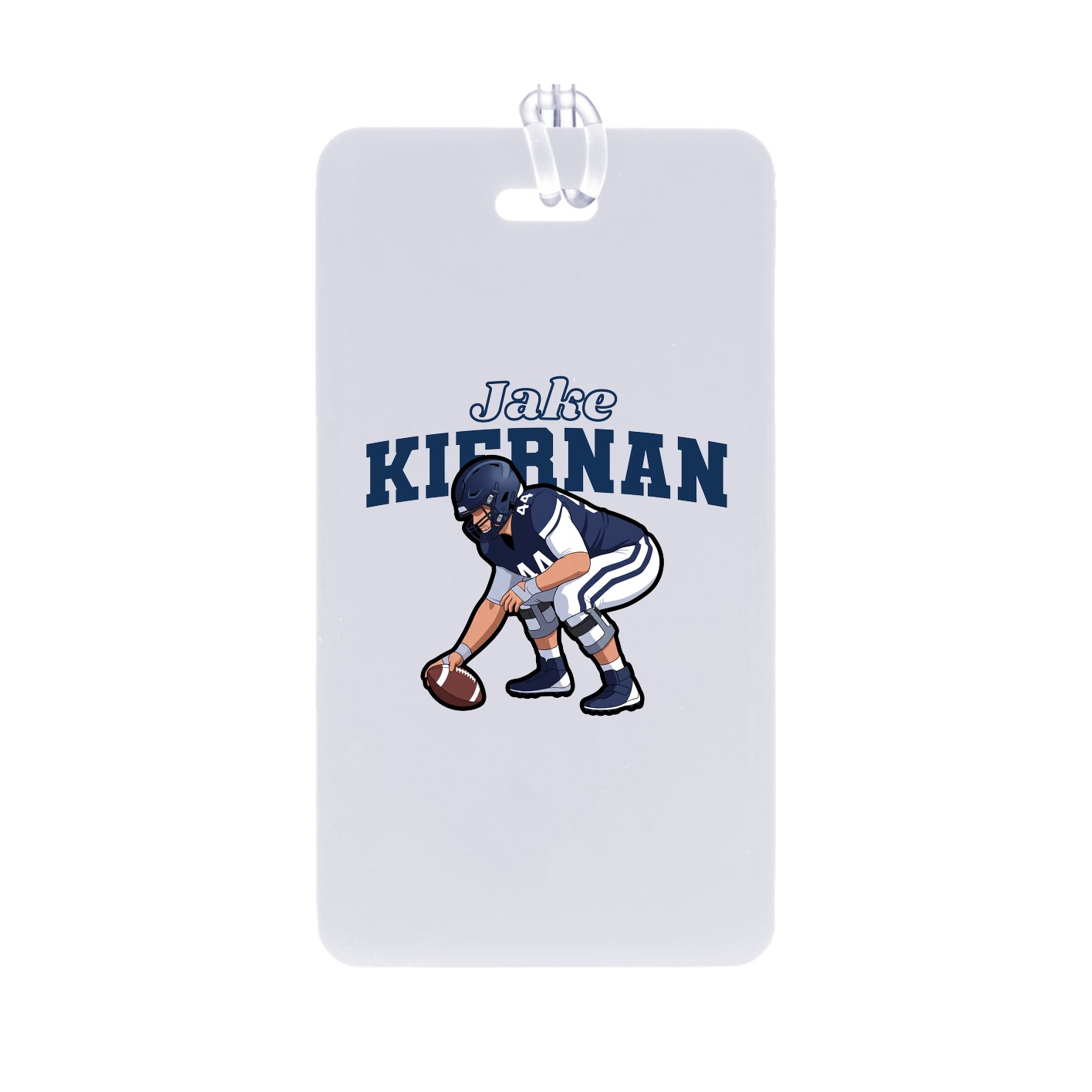 Bag Tag — Name Arch in Classic