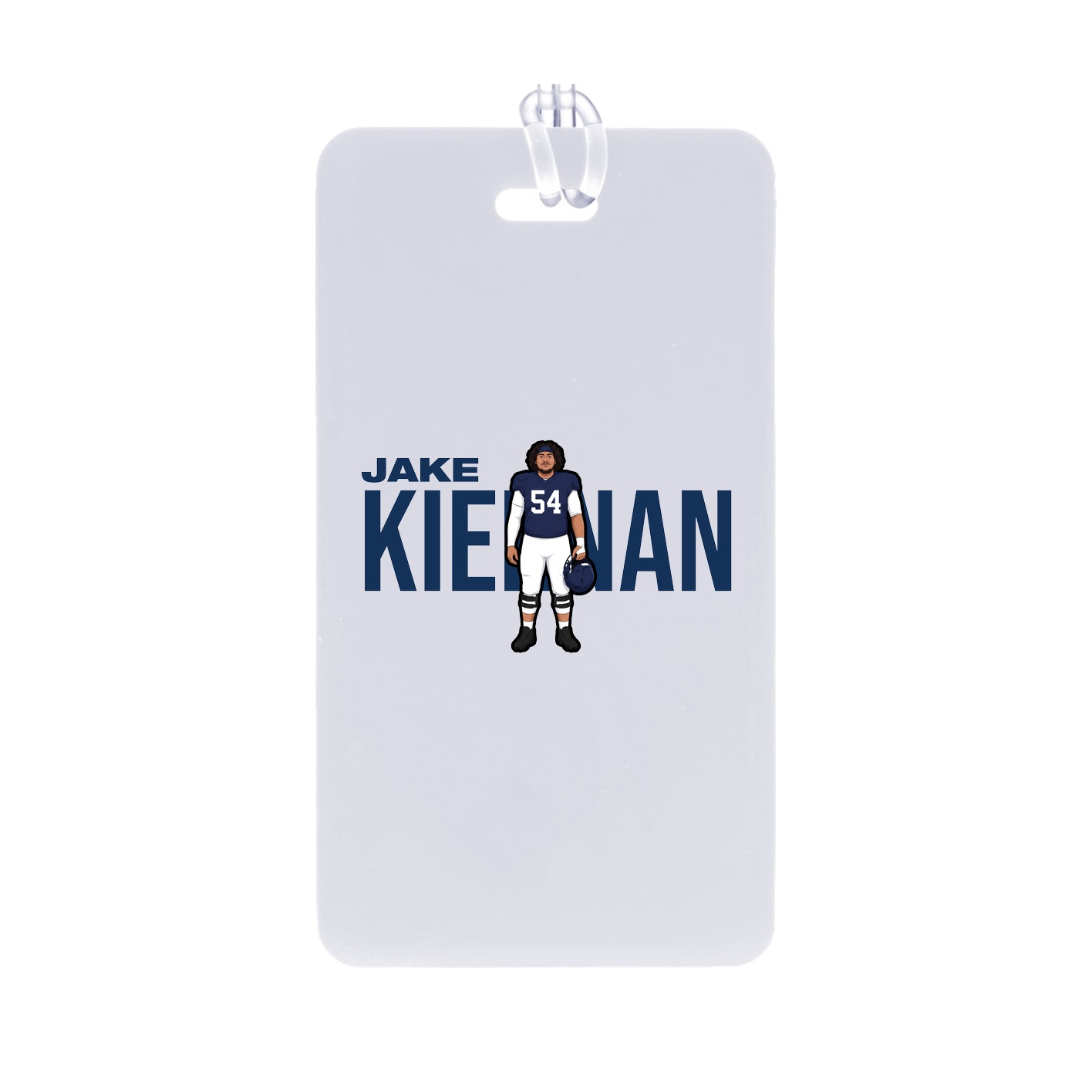 Bag Tag — Player Name in Classic