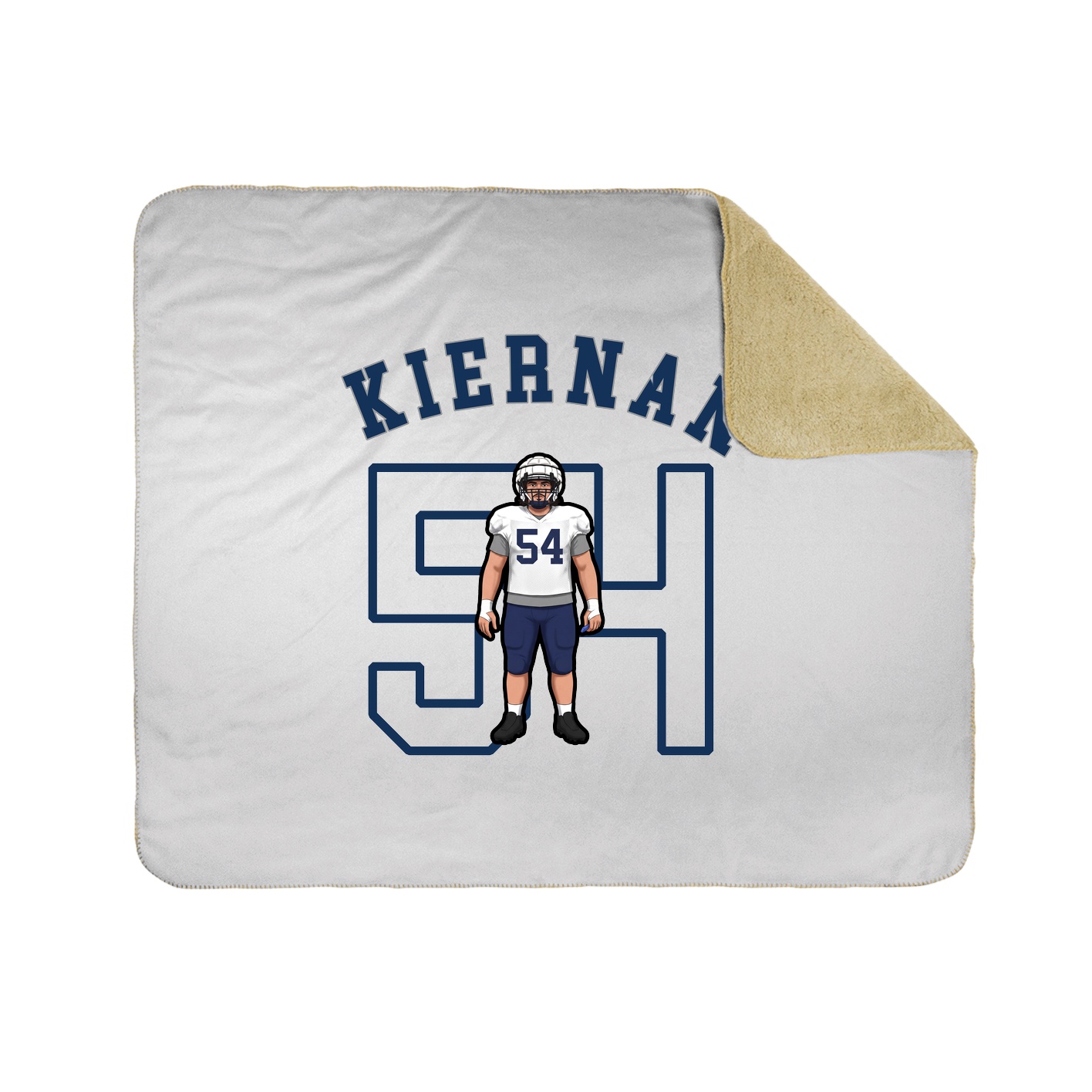 Throw Blanket — Shirsey Arch in White