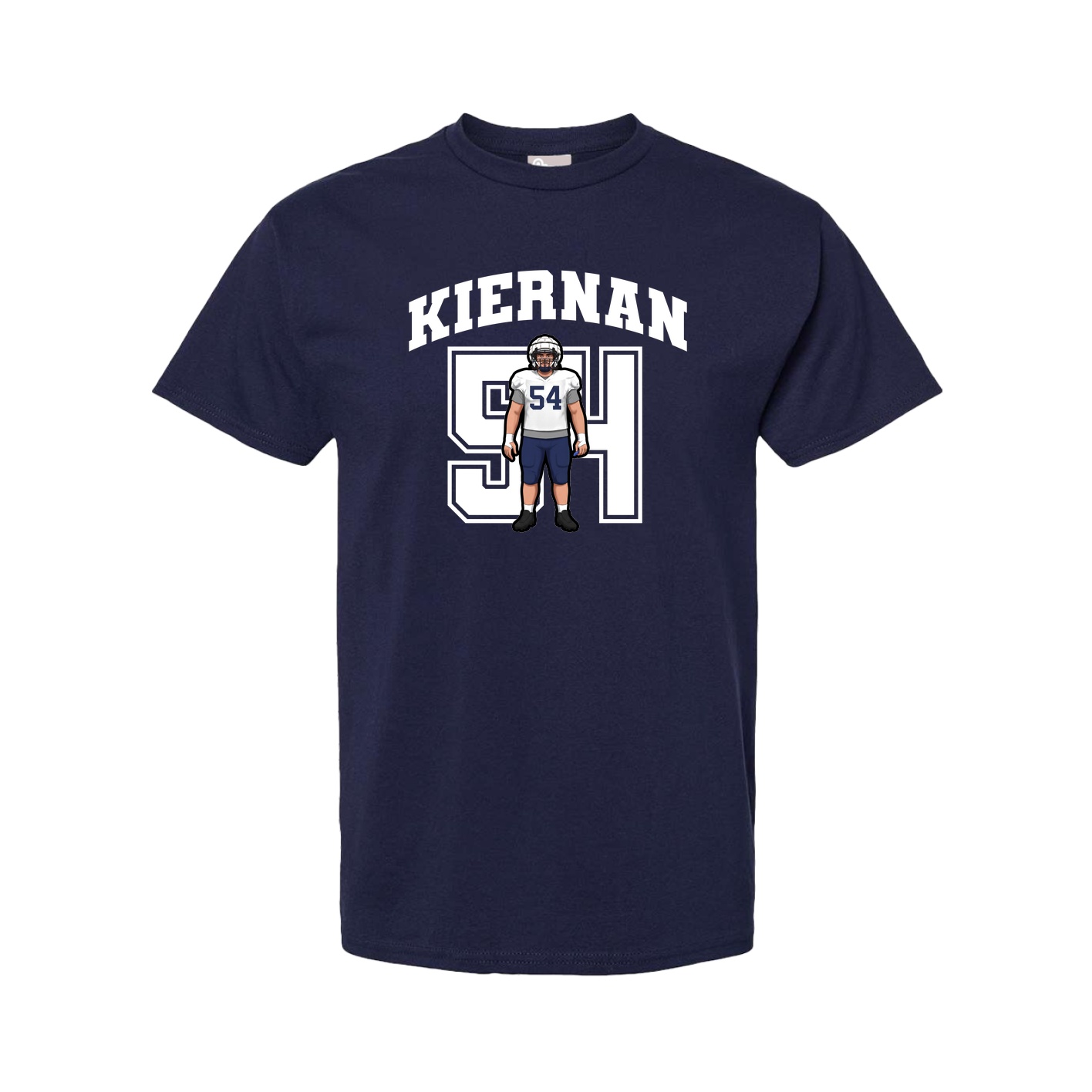 Tee — Number in Navy