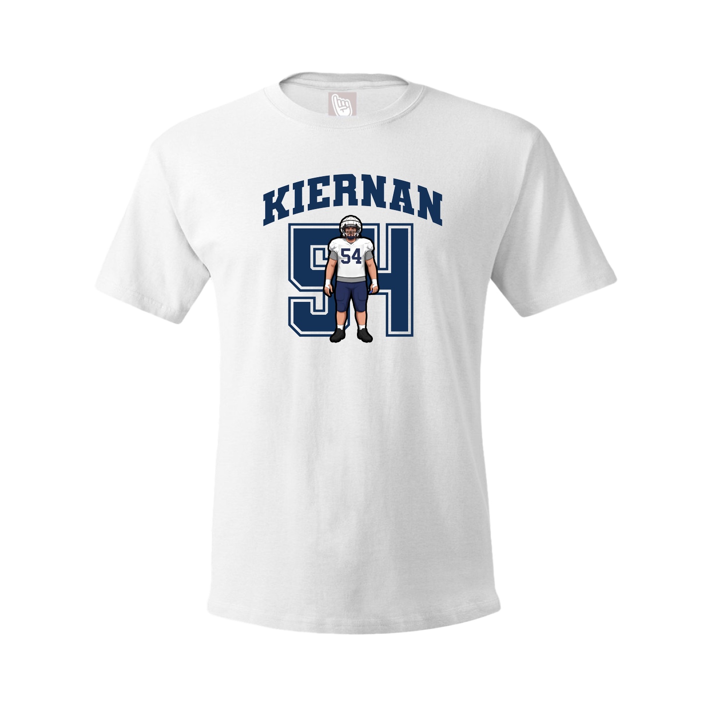 Tee — Number in White