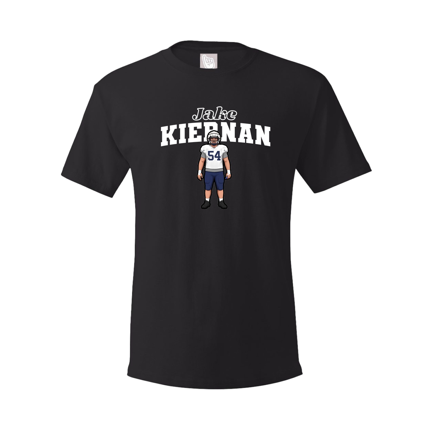 Youth Tee — Name Arch in Black